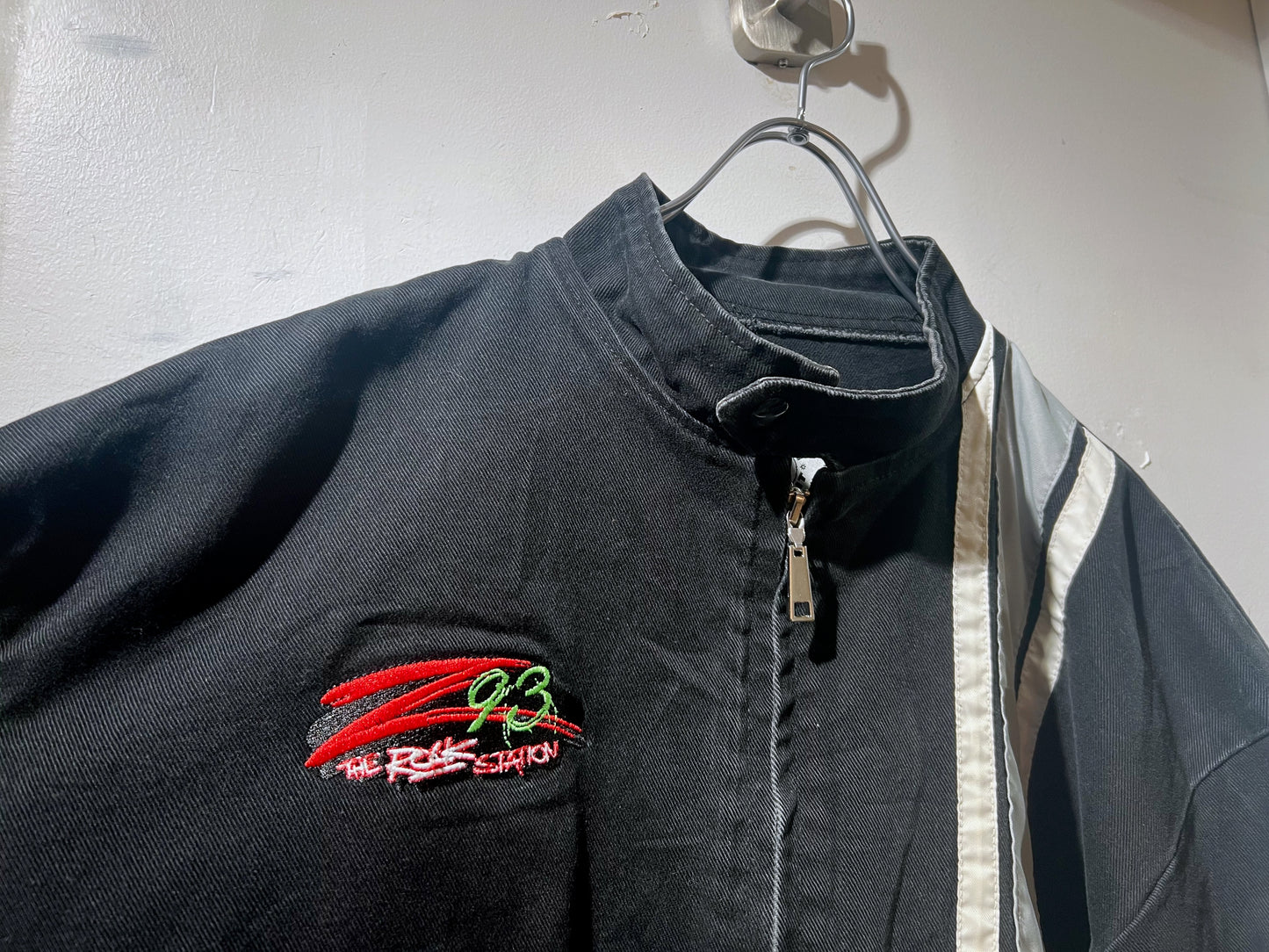 Detroit Motor Company Denim Racing Jacket