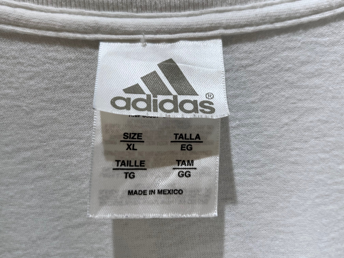 Old Adidas Logo Print T-Shirt