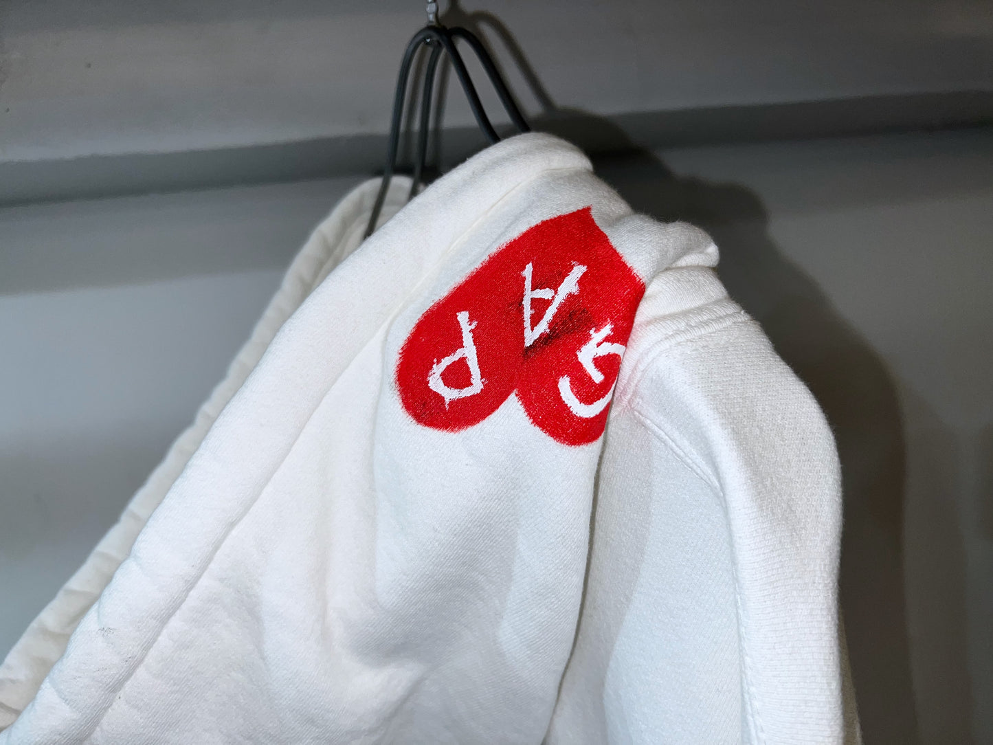 CLEAR EYED "Will you caress my body soiled with cheap love?" hoodie