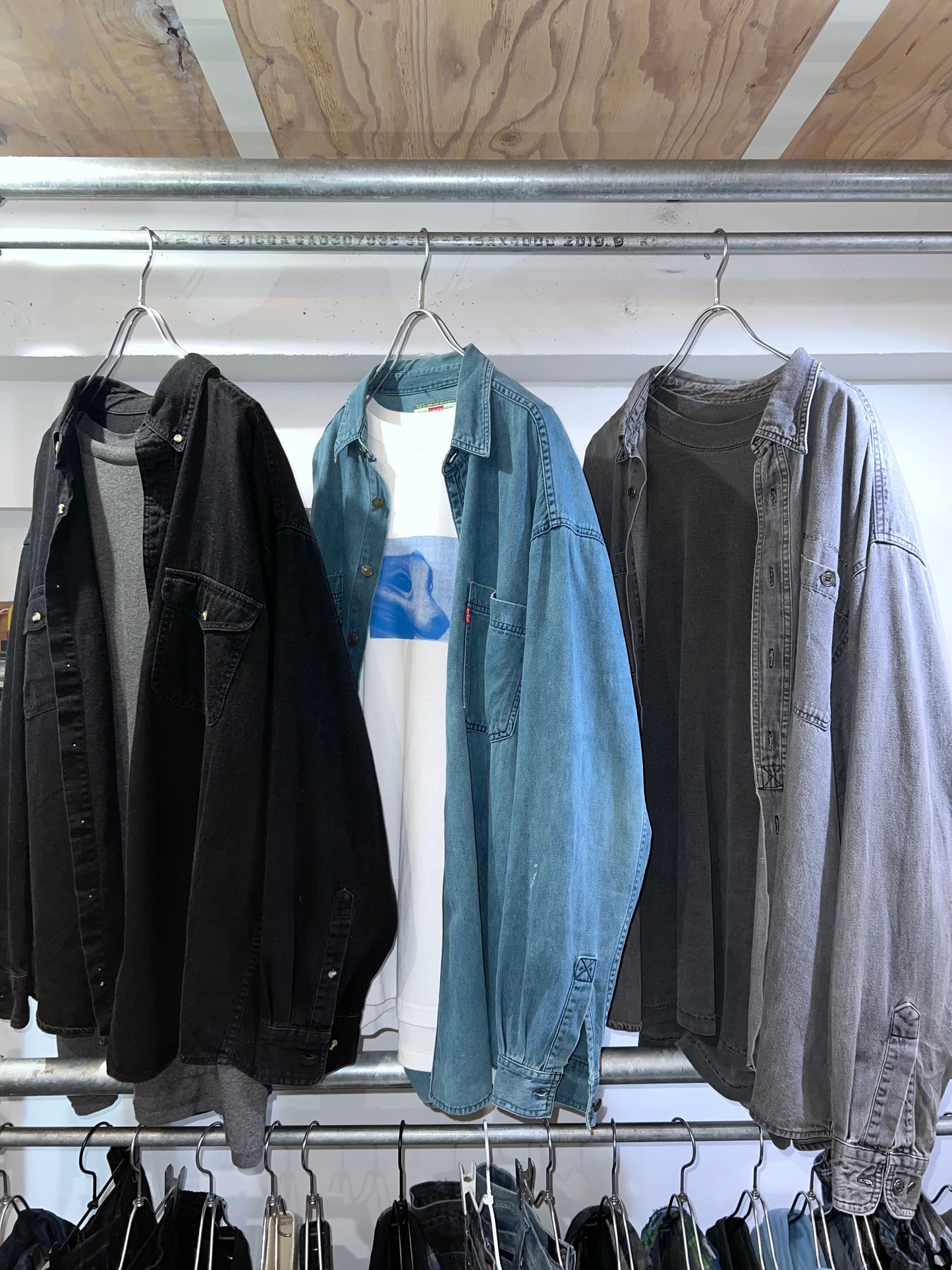 Vintage Levi's RedTab Herritage Blue Denim Shirt