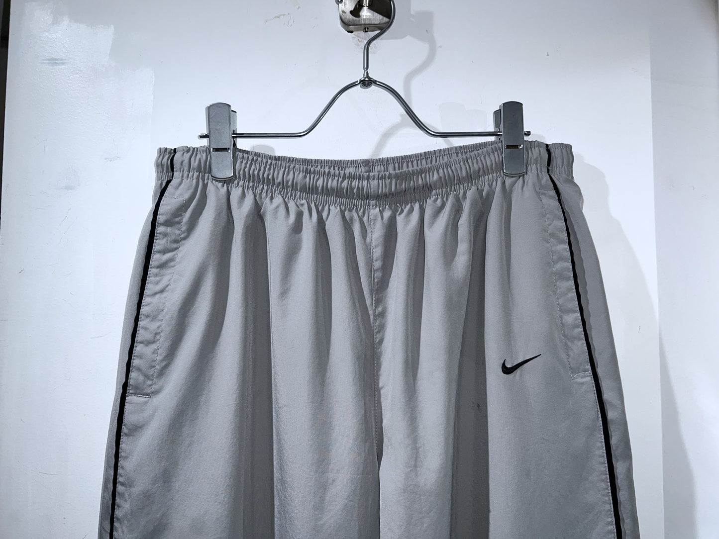00s Nike Grey WideLeg Wind Pants