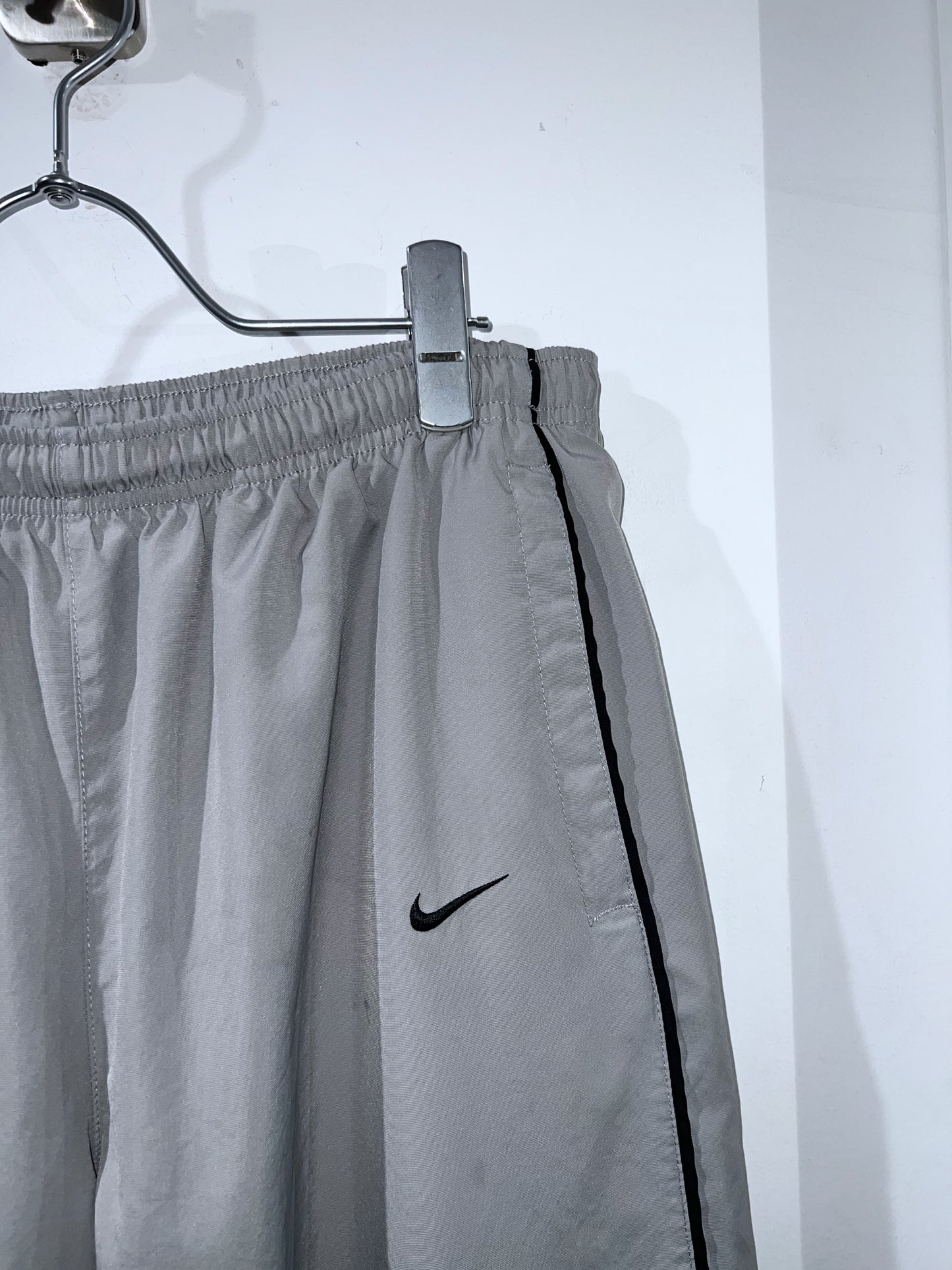 00s Nike Grey WideLeg Wind Pants