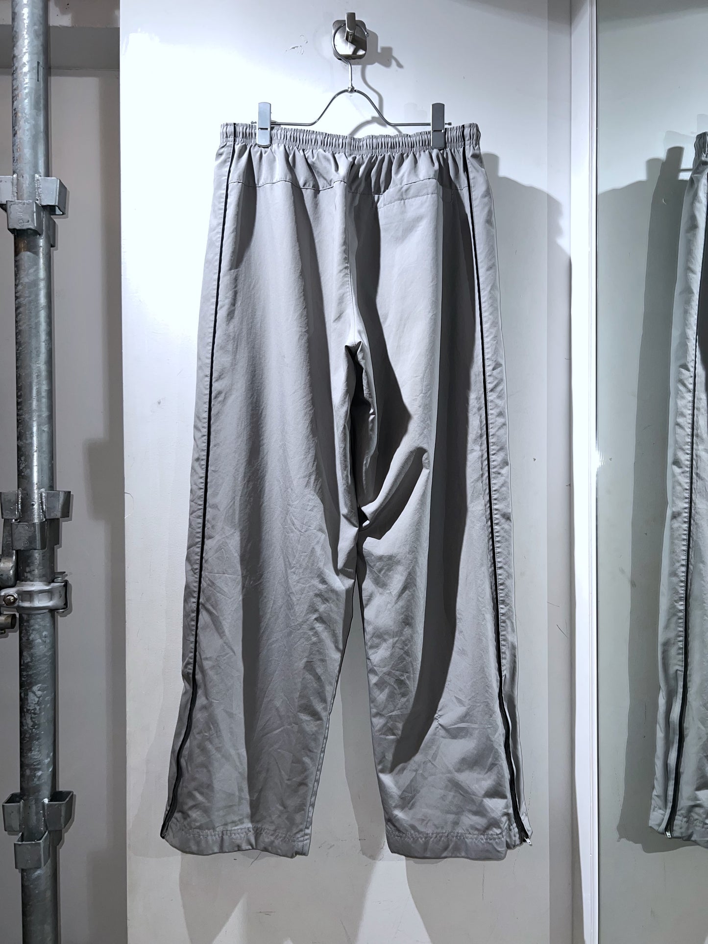 00s Nike Grey WideLeg Wind Pants