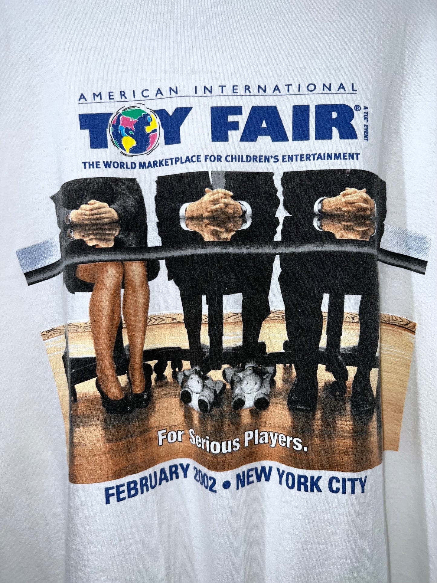 2002 Toy Fair For Serious Players Tee