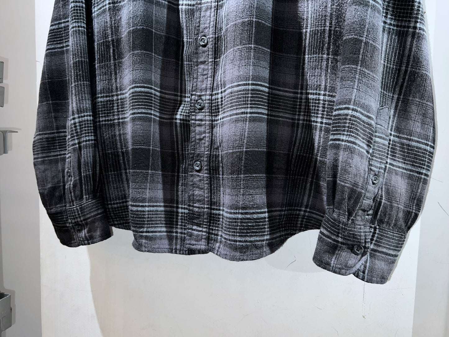 George Oversized Lightweight Flannel Shirt