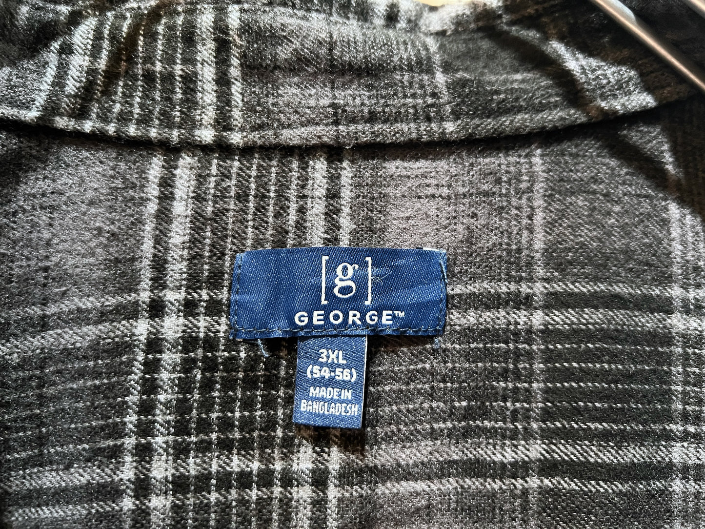 George Oversized Lightweight Flannel Shirt
