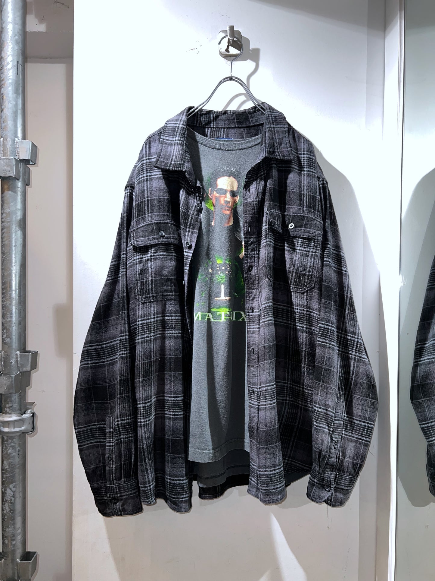 George Oversized Lightweight Flannel Shirt