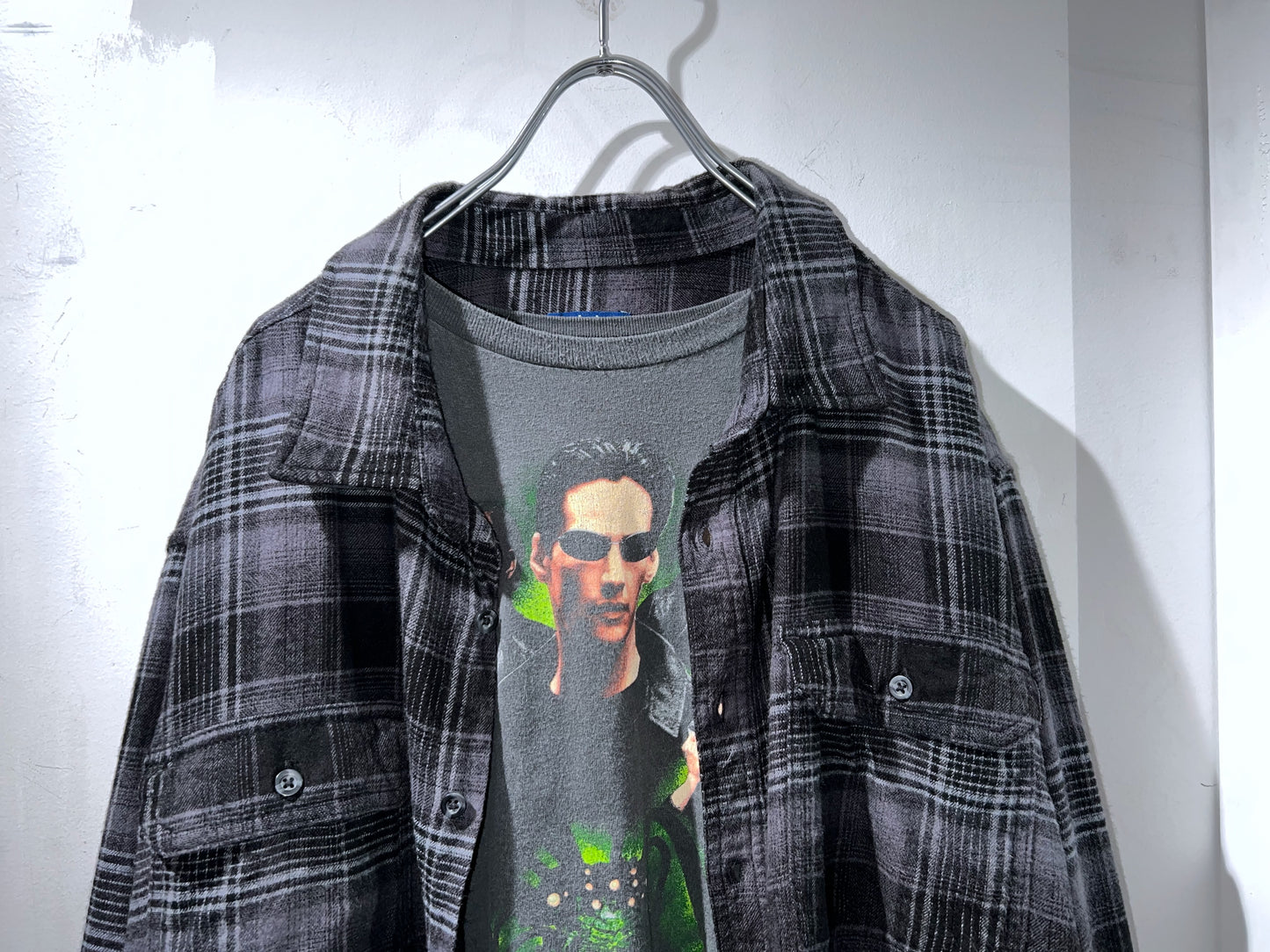 George Oversized Lightweight Flannel Shirt