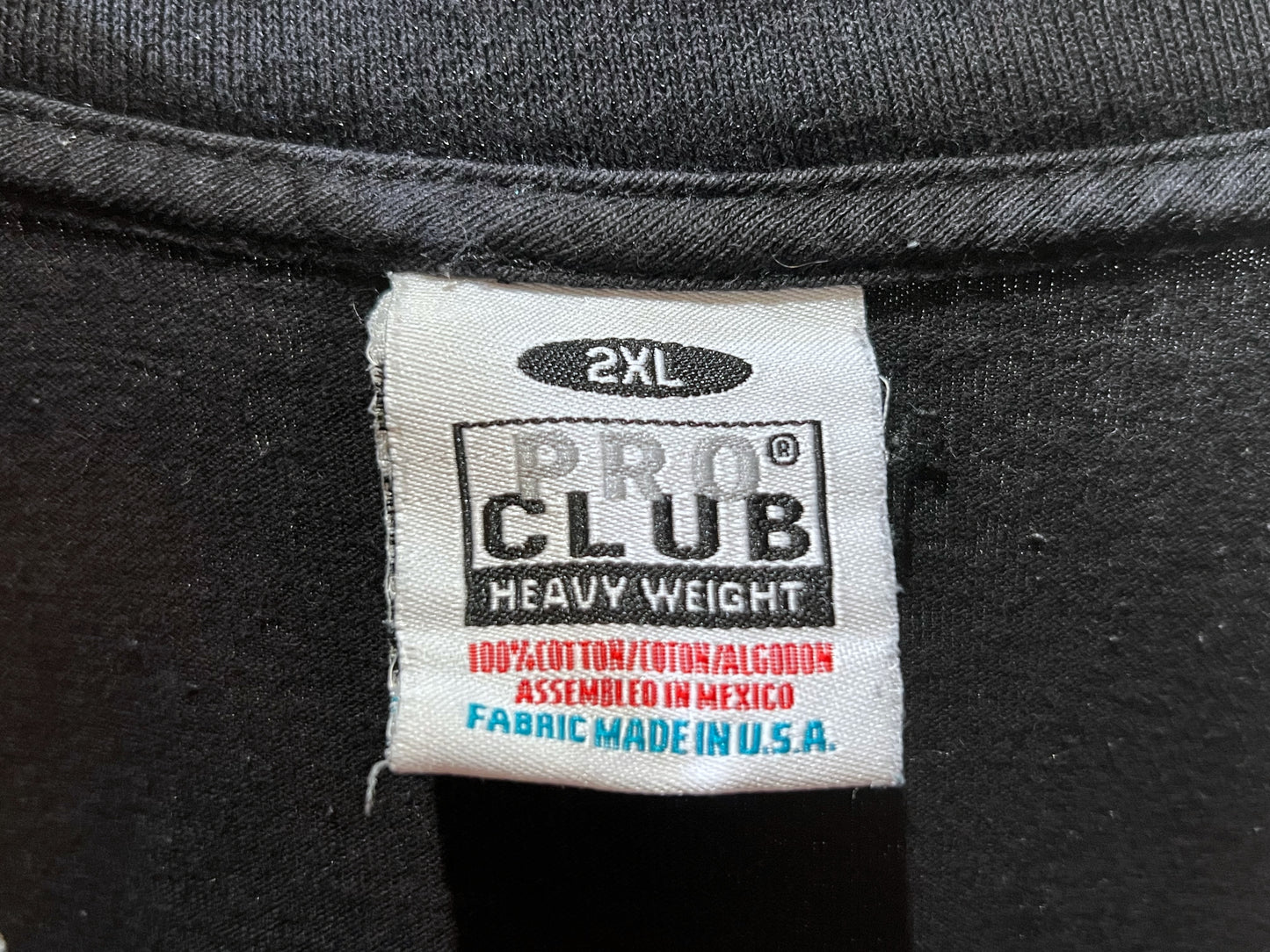 PRO CLUB Box Logo Heavy Weight Tee