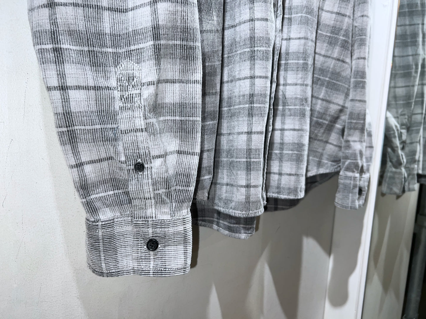 00s Cord Plaid Shirt