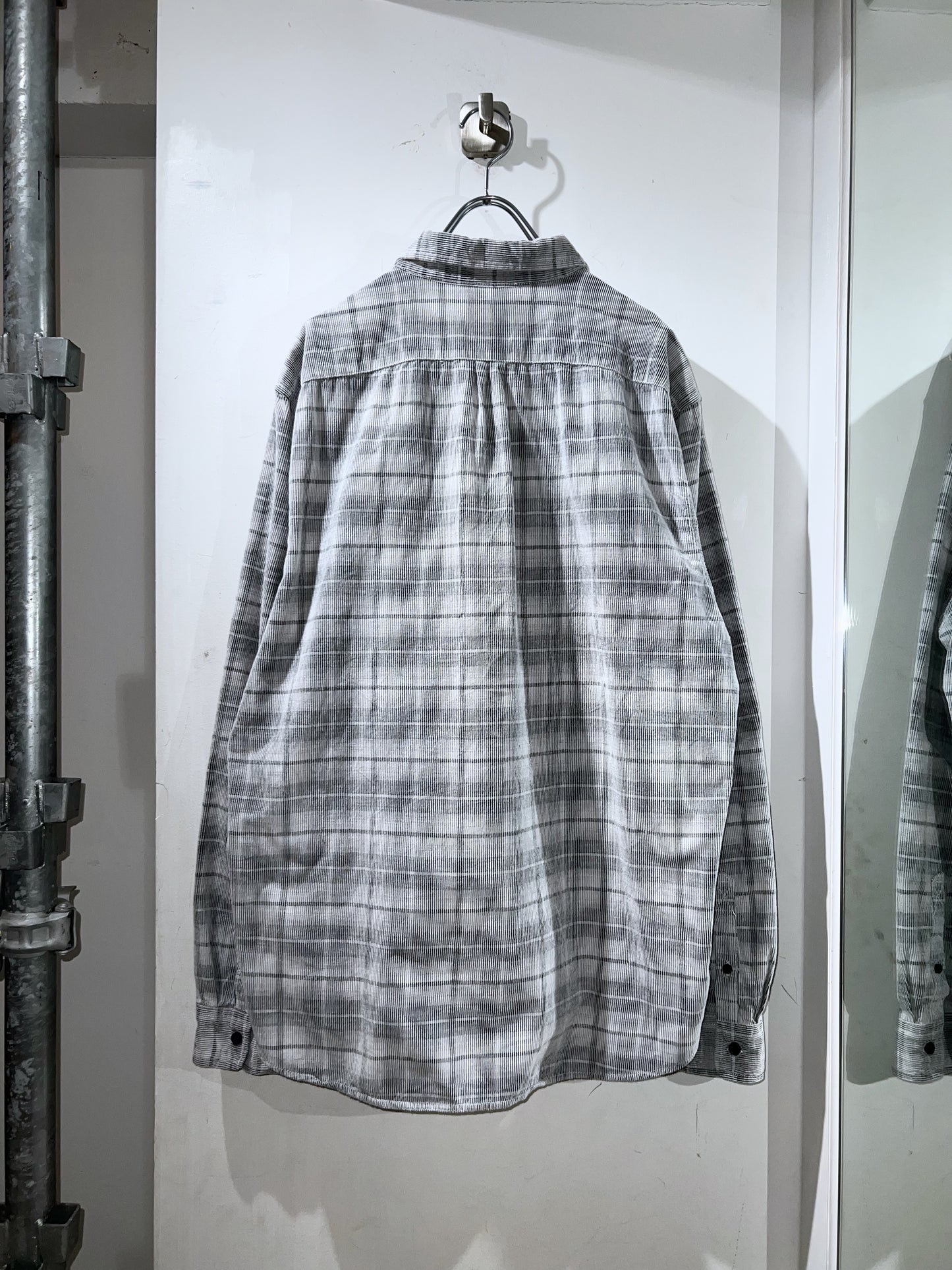 00s Cord Plaid Shirt