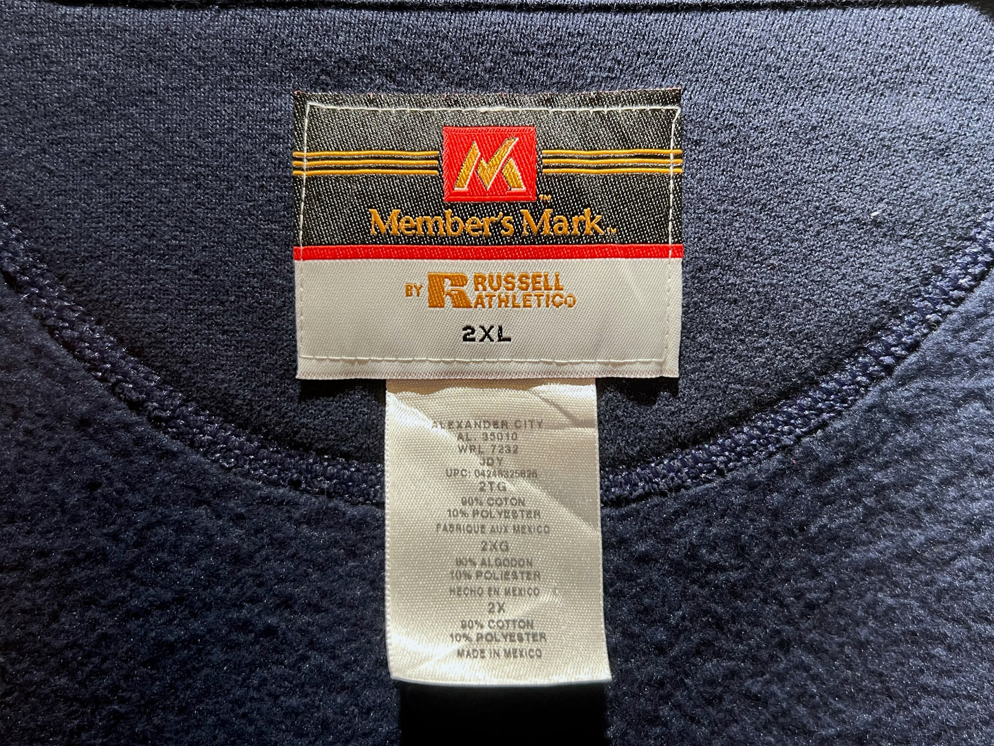 GAMBLING™︎ Gamborghini Chenille Patched Crewnecks NVY