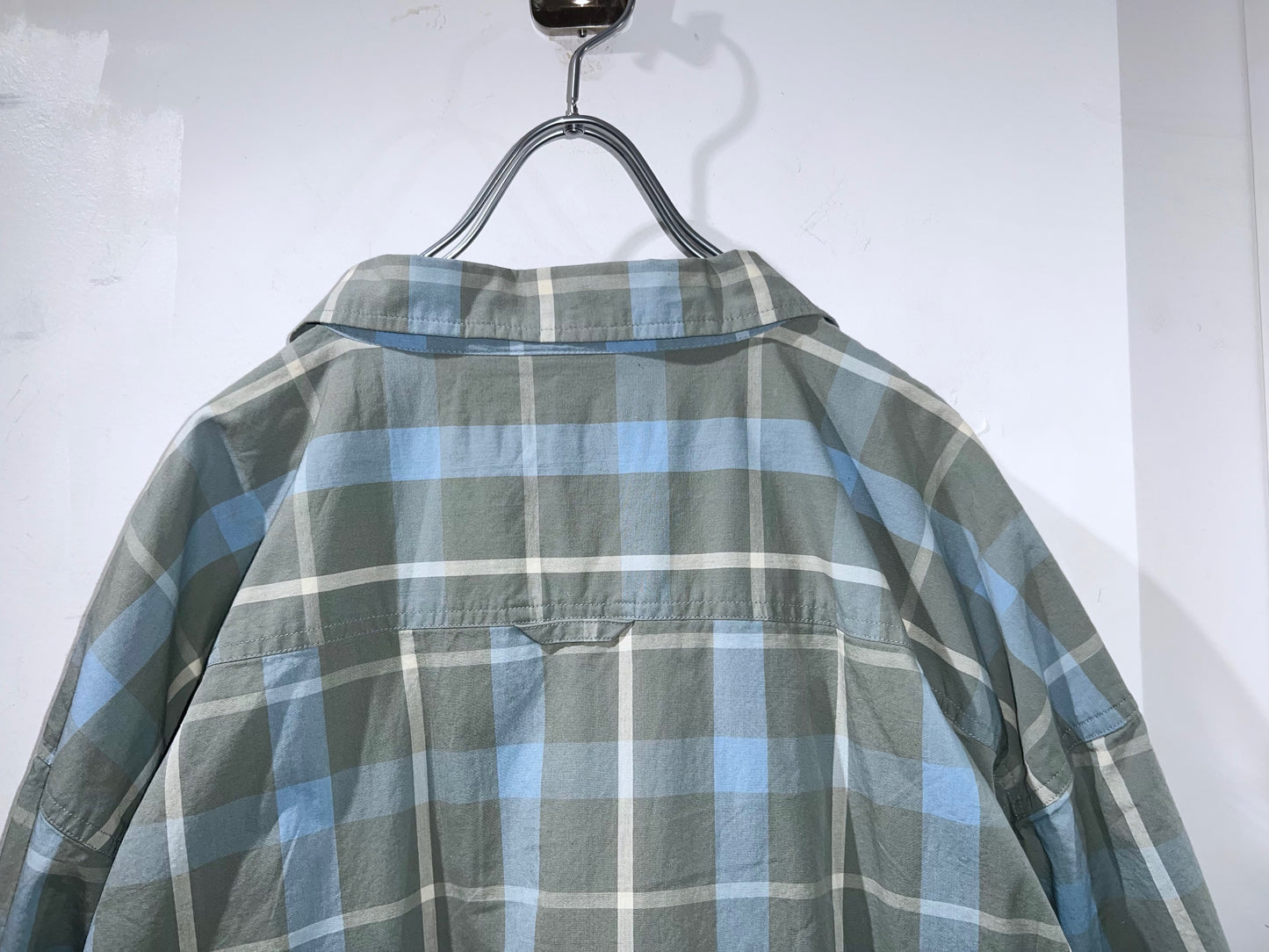 90s Johnny Blaze Lightweight Cotton Plaid Shirt