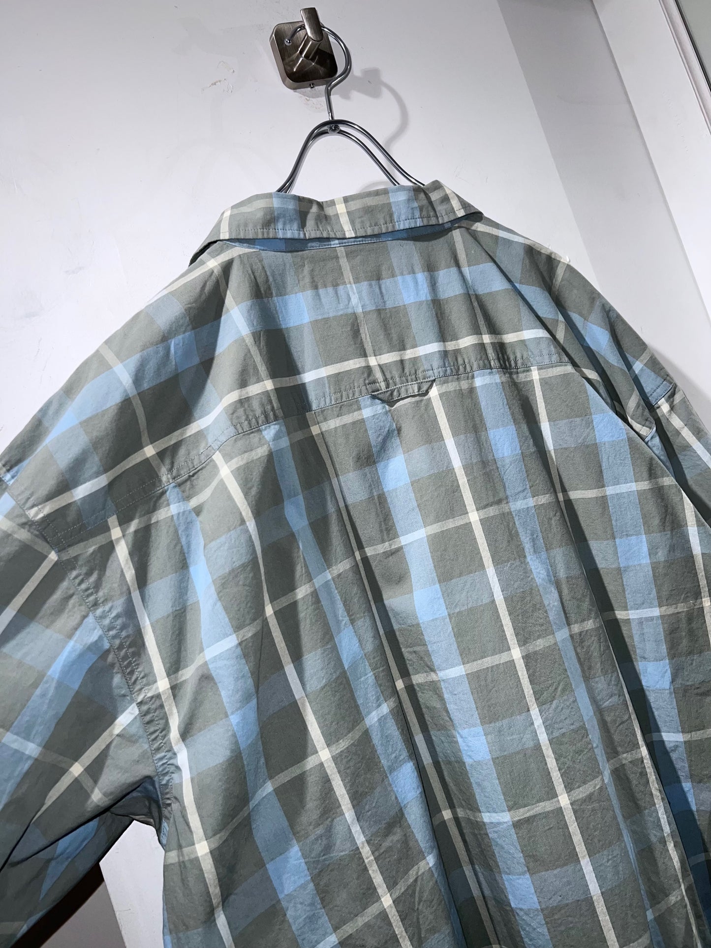 90s Johnny Blaze Lightweight Cotton Plaid Shirt