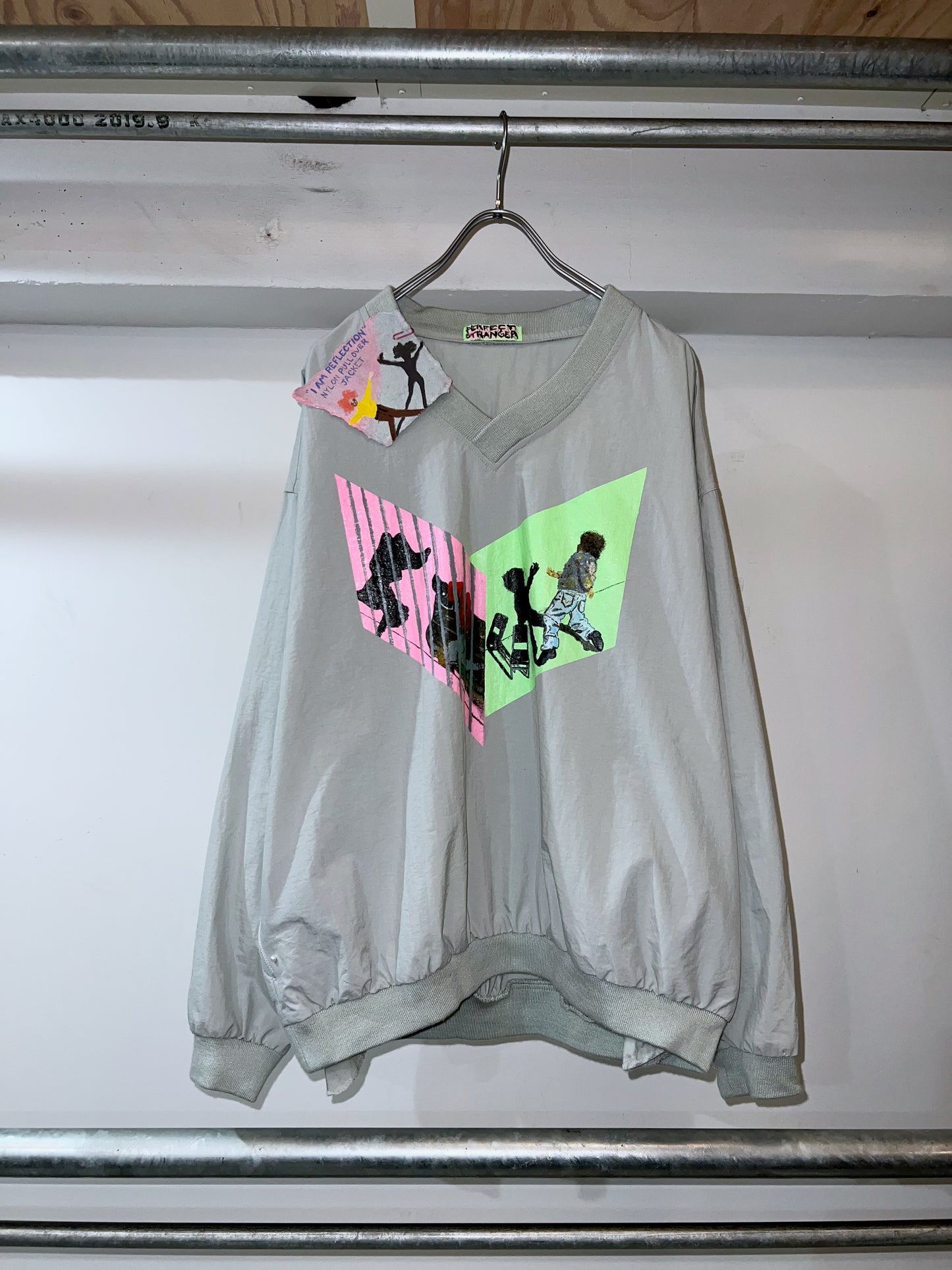 CLEAR EYED "I AM REFLECTION" PULLOVER JACKET
