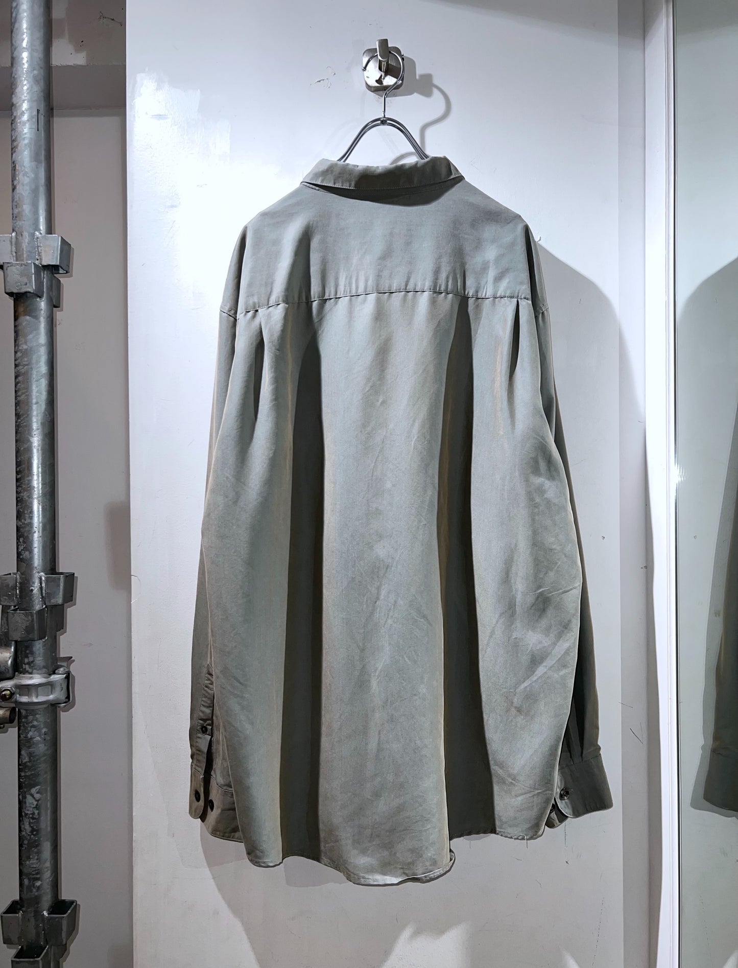 old Polynosic Shirt Rust Green