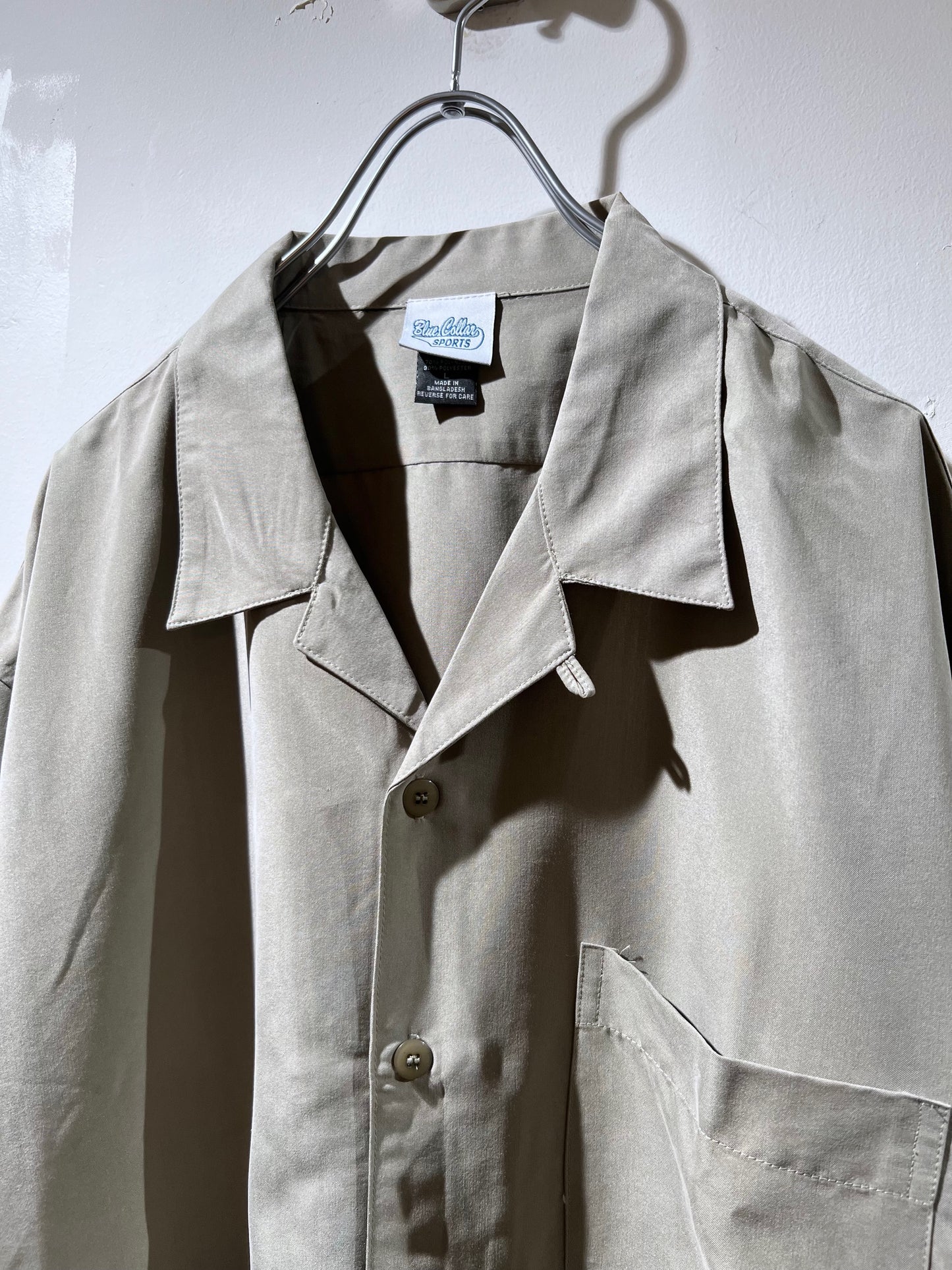 00s Wicking Polynosic Open Collar Shirt