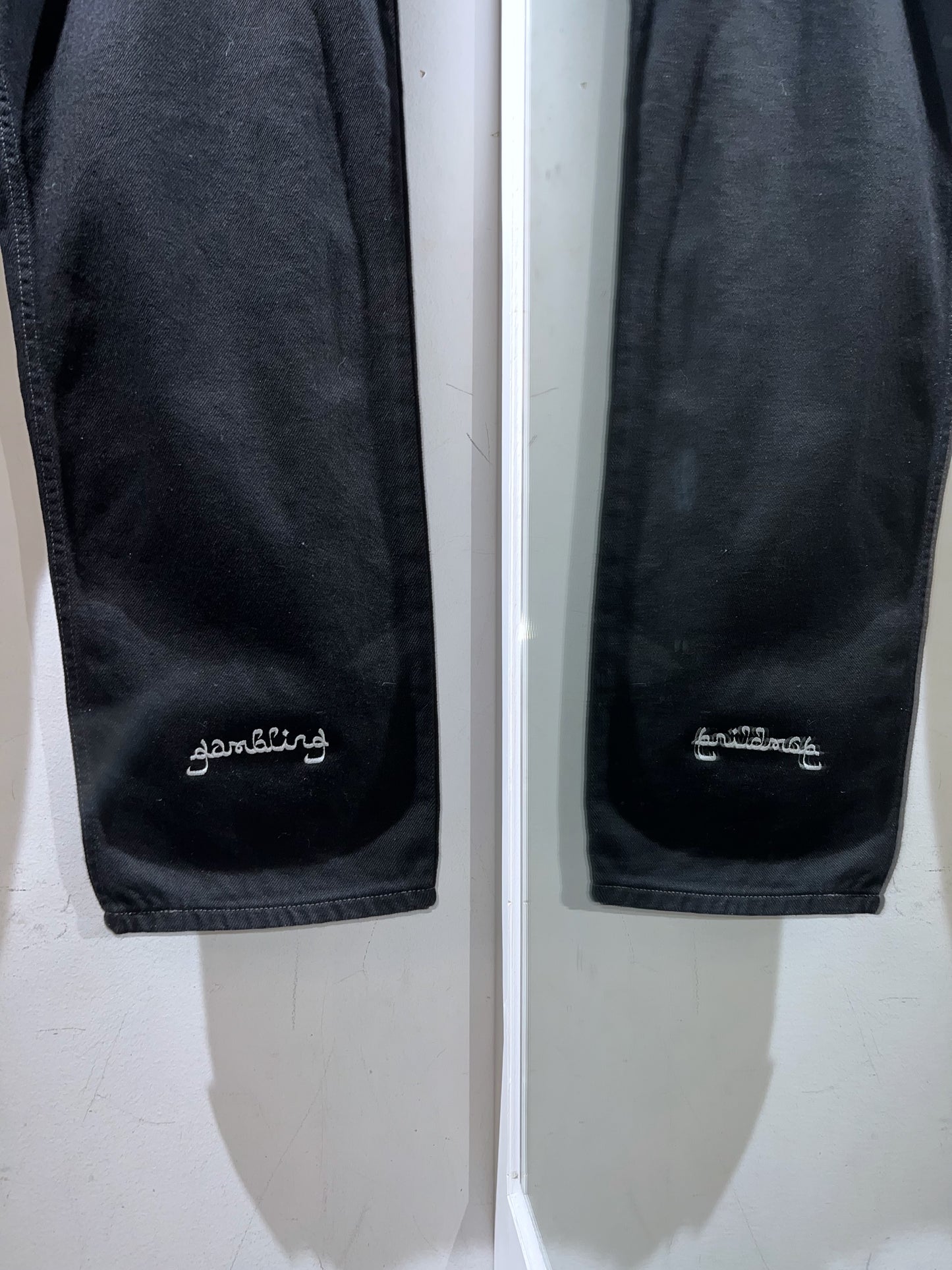 GAMBLING™︎ BLACK JEANS