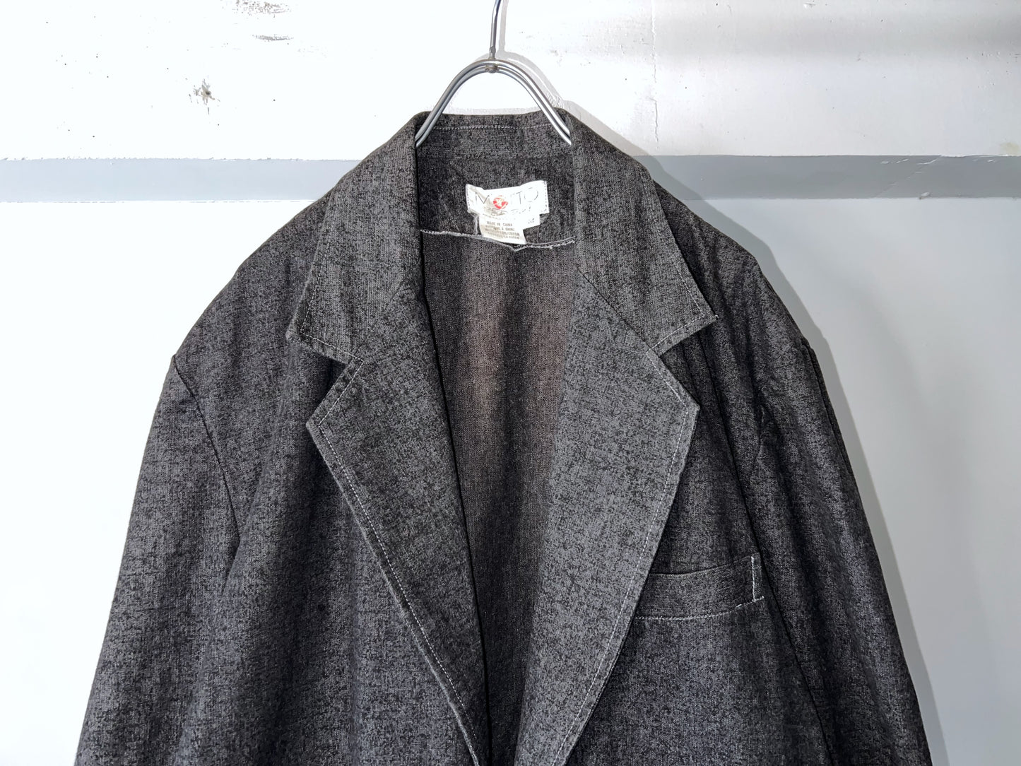 80s vintage Motto Red Dot 1B Tailored Jacket
