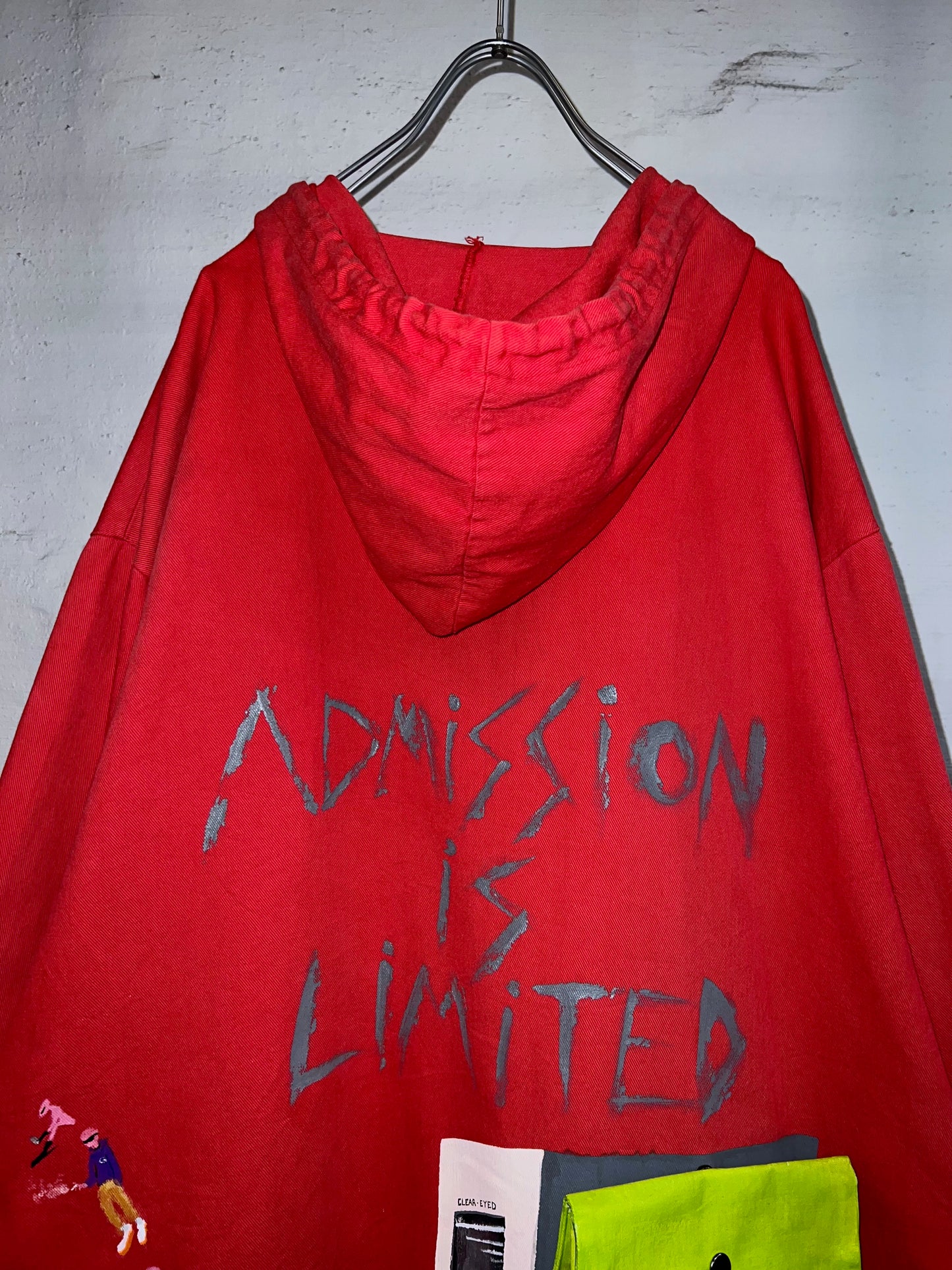 'CLEAR-EYED' Cotton Hooded Jacket