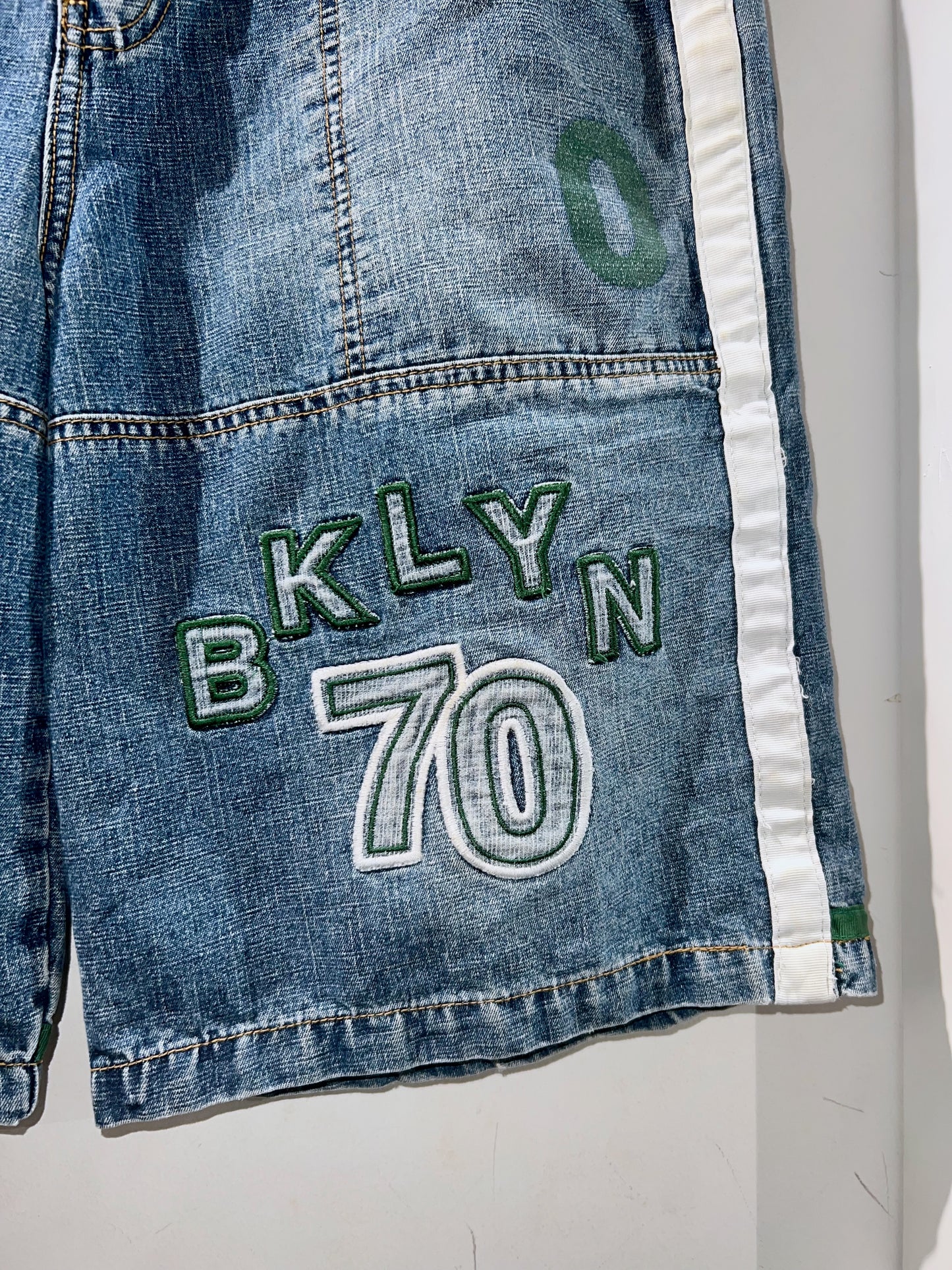 90s Brooklyn Xpress Denim Shorts