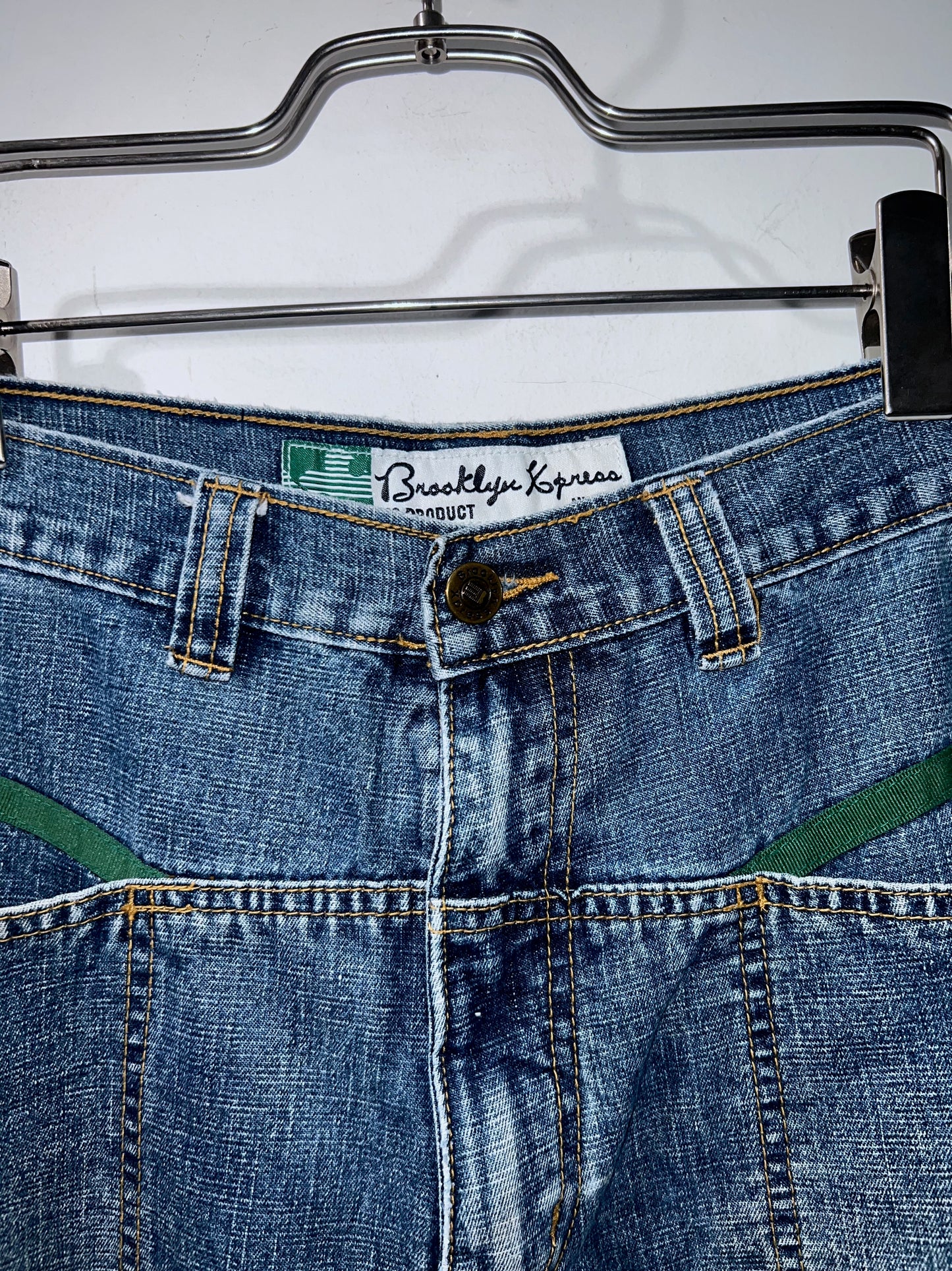 90s Brooklyn Xpress Denim Shorts