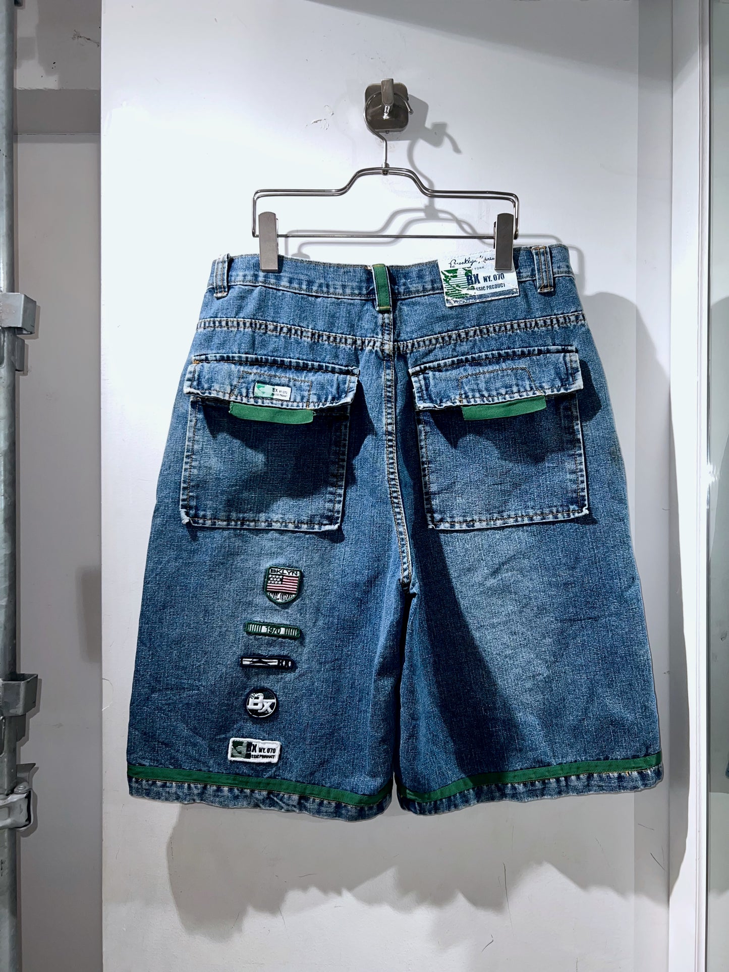 90s Brooklyn Xpress Denim Shorts