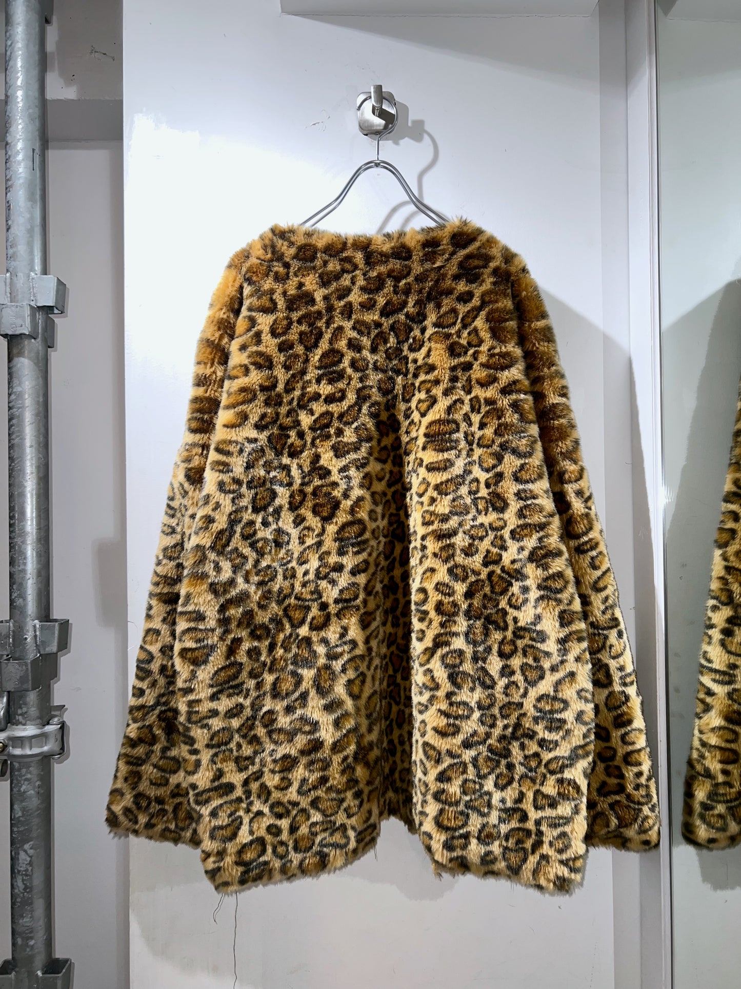 80's Vintage Leopard Fur Jacket