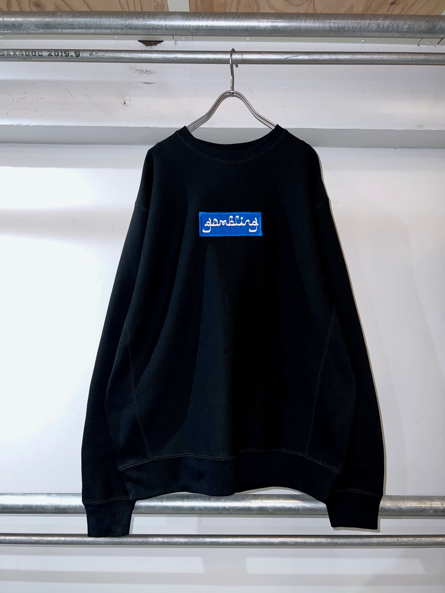 GAMBLING BOX CREWNECK BLK