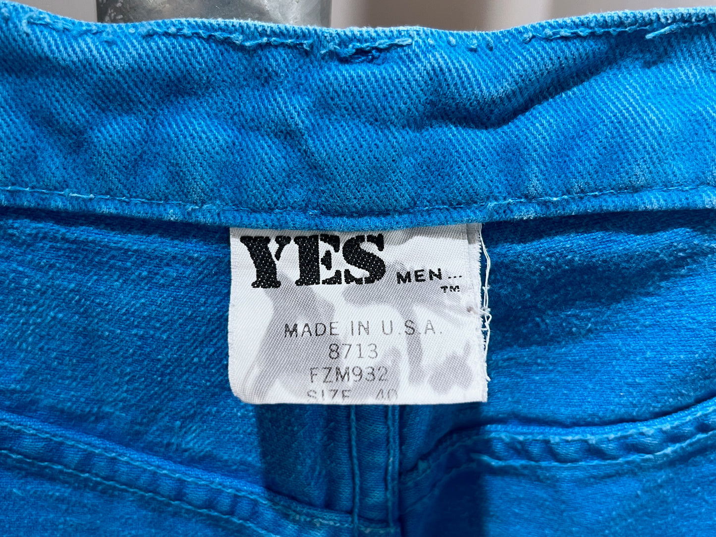 90s Vintage Yes Men Baggy Denim Shorts
