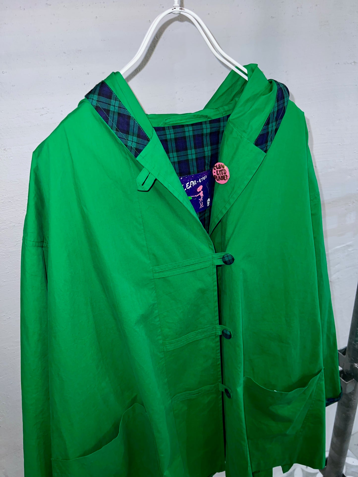 'CLEAR-EYED' Lightweight Hooded Jacket