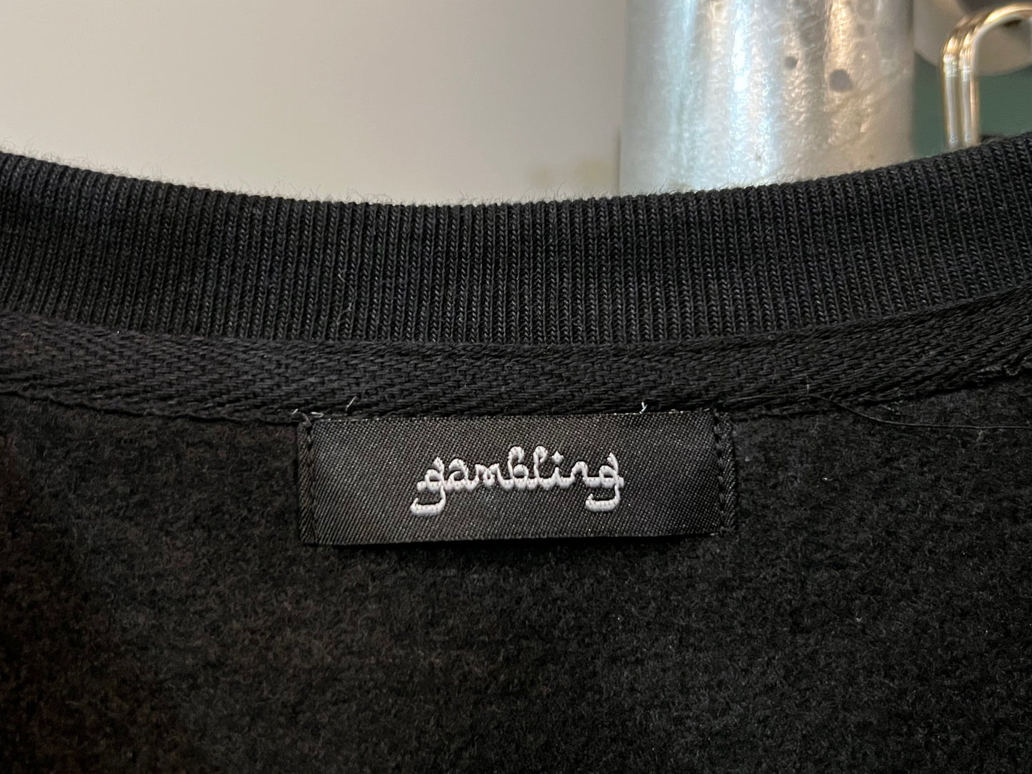 GAMBLING BOX CREWNECK BLK