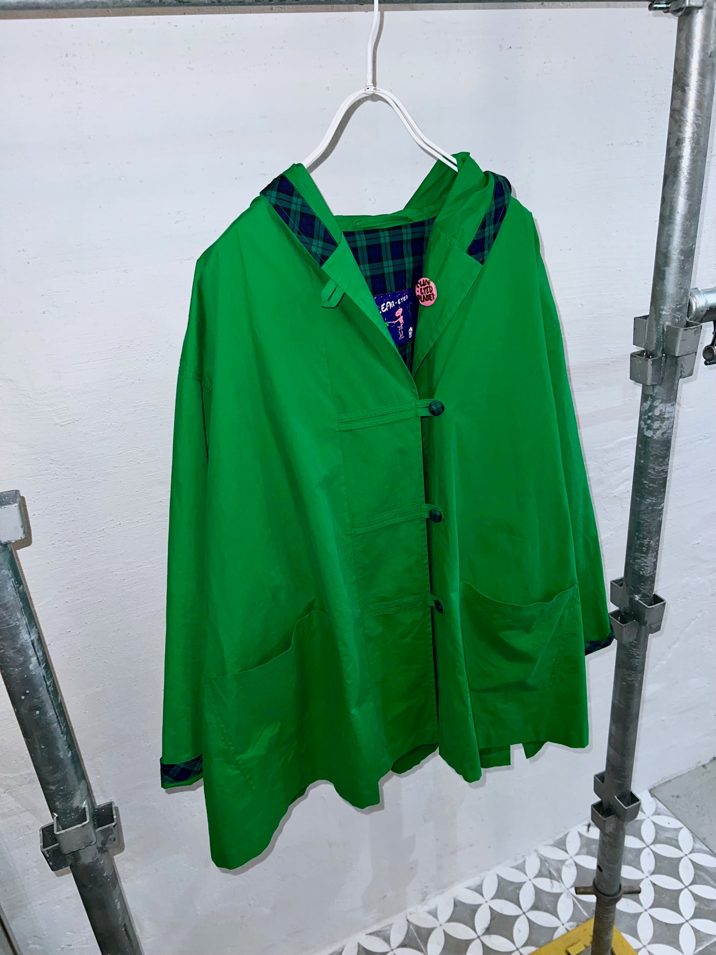 'CLEAR-EYED' Lightweight Hooded Jacket