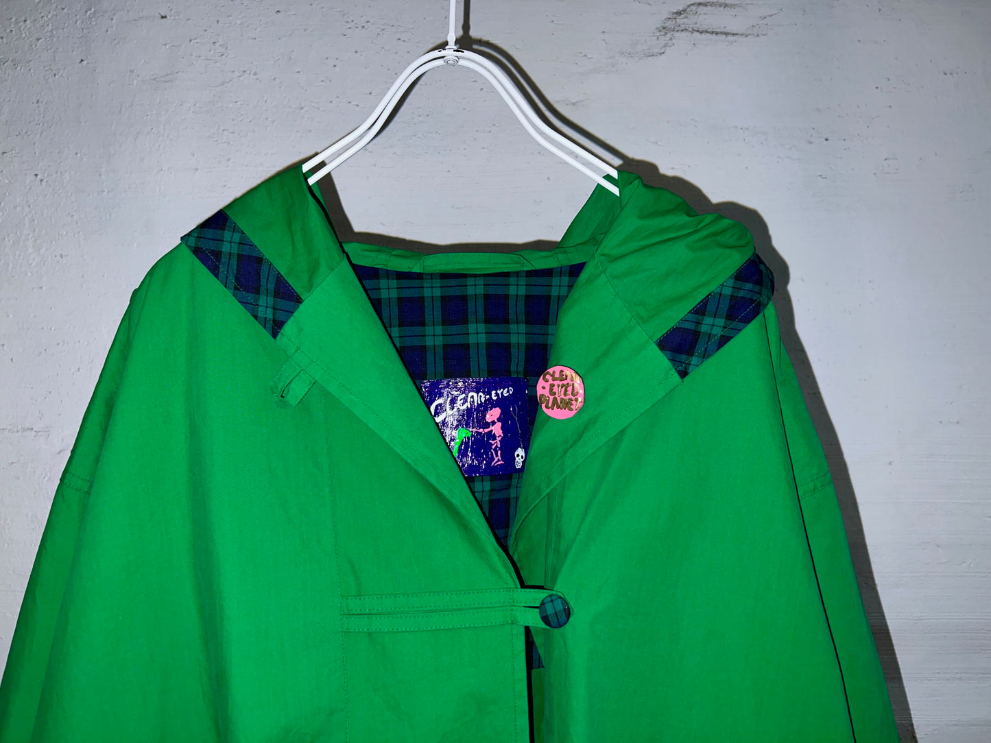 'CLEAR-EYED' Lightweight Hooded Jacket