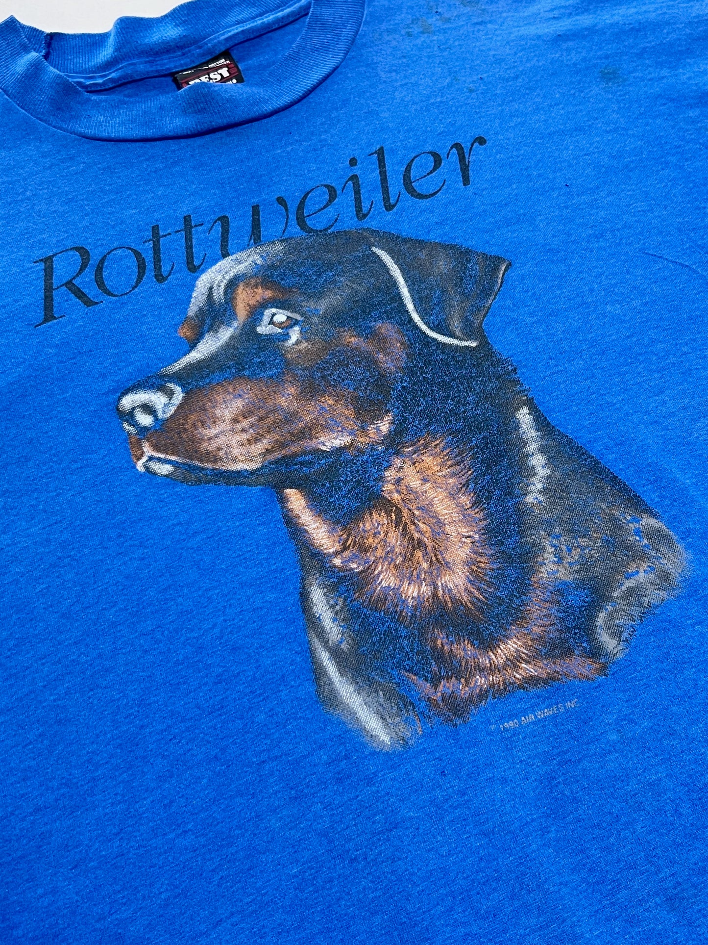 90s Vintage Rottweiler Oversized T-Shirt