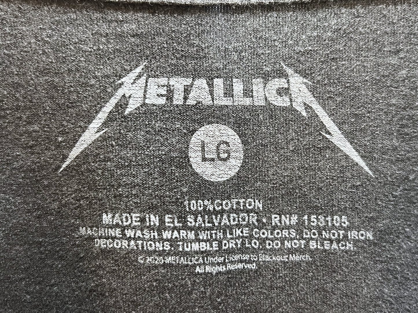 Metallica Metal Justice T-shirt