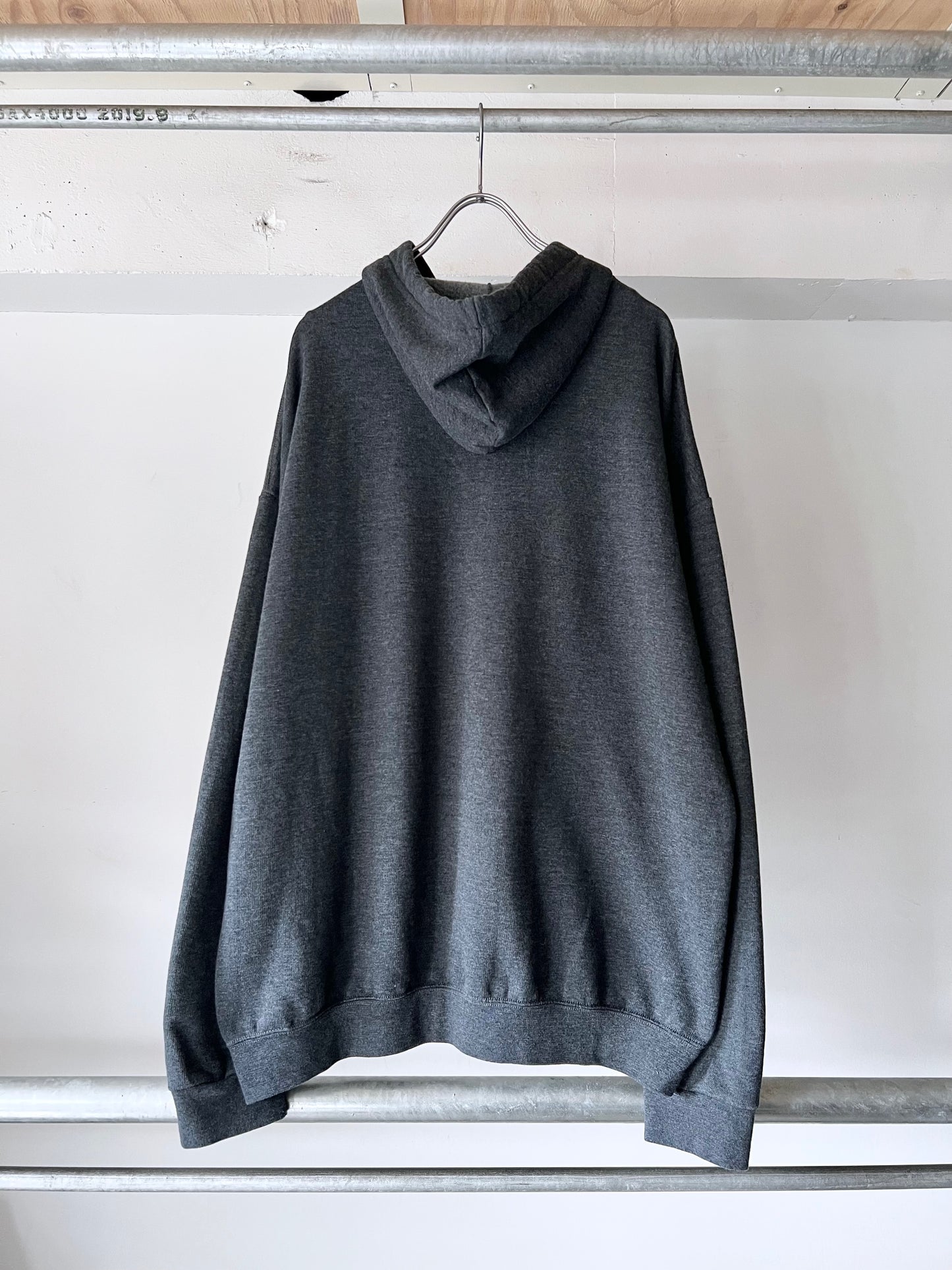 Charcoal Zip-Up Hoodie