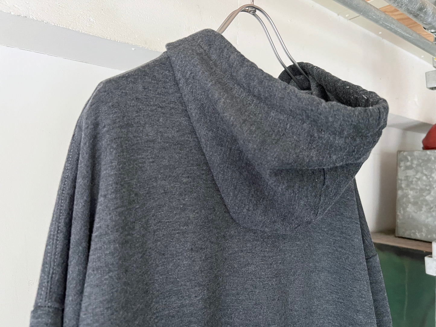 Charcoal Zip-Up Hoodie