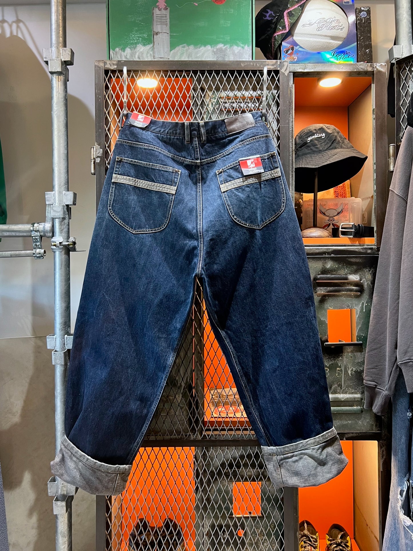 Deadstock Side Lined Super Wide Jeans