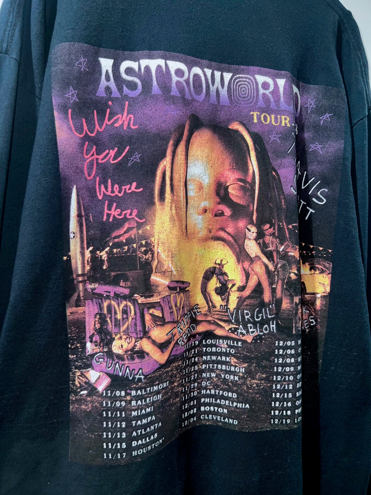 Travis Scott "Astroworld" Tour L/S Tee