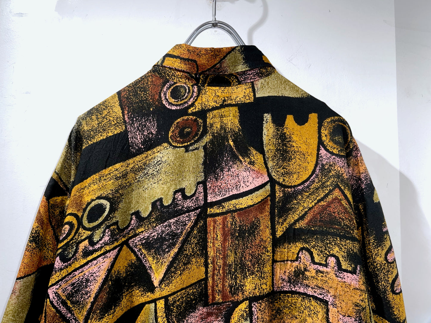 Vintage Abstract Rayon Shirt