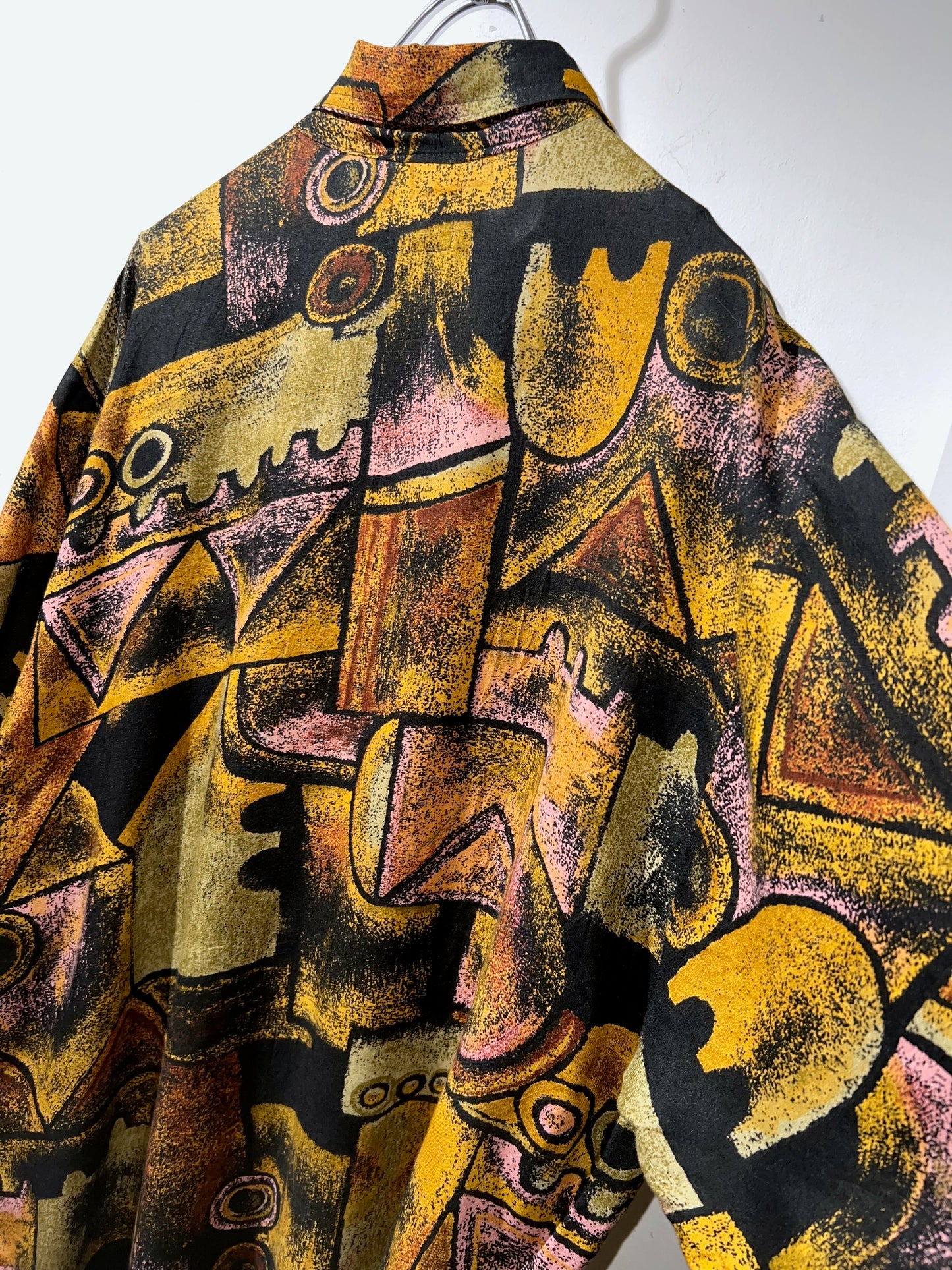 Vintage Abstract Rayon Shirt