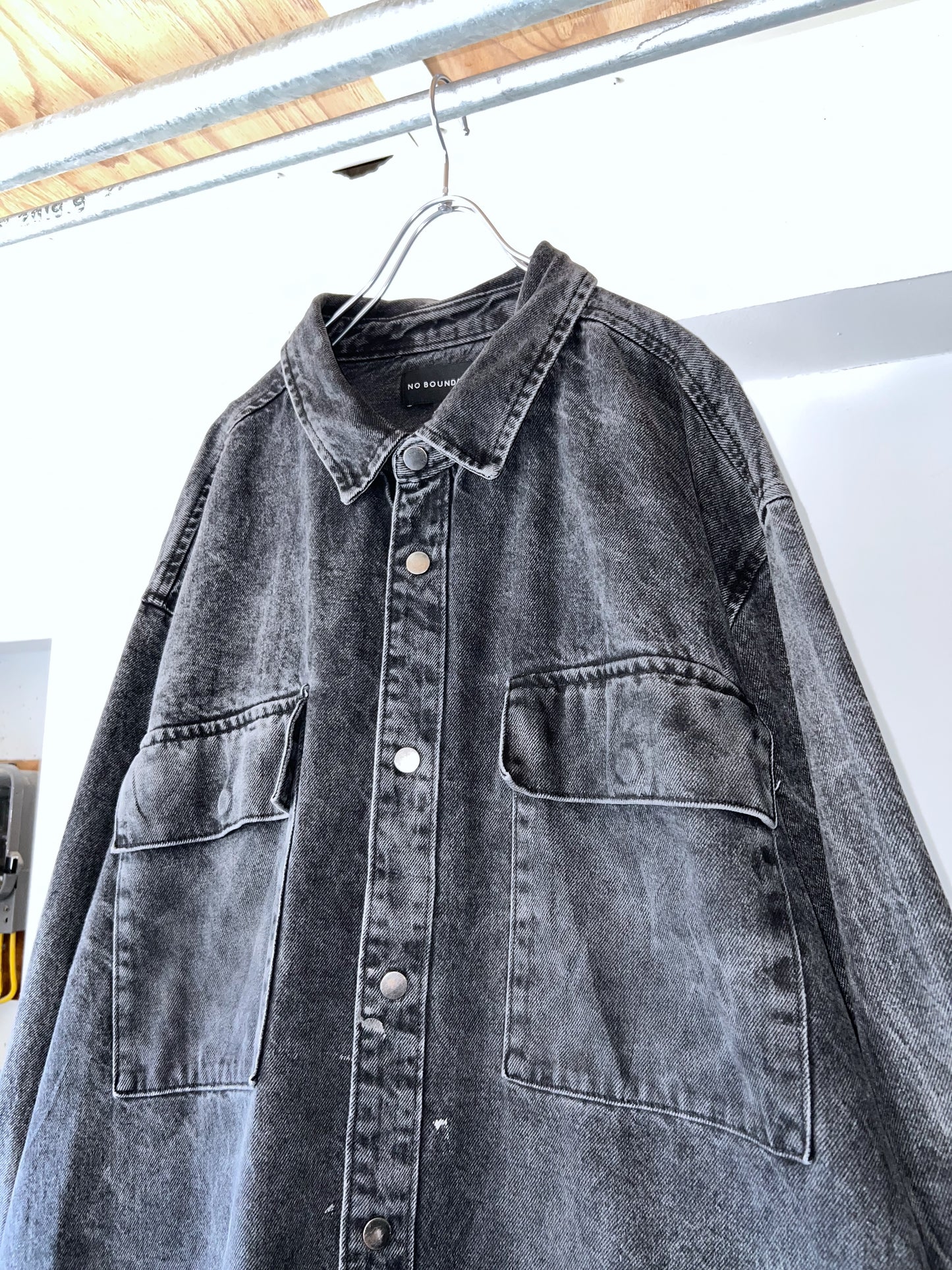 10s Loose Denim Outer Shirt