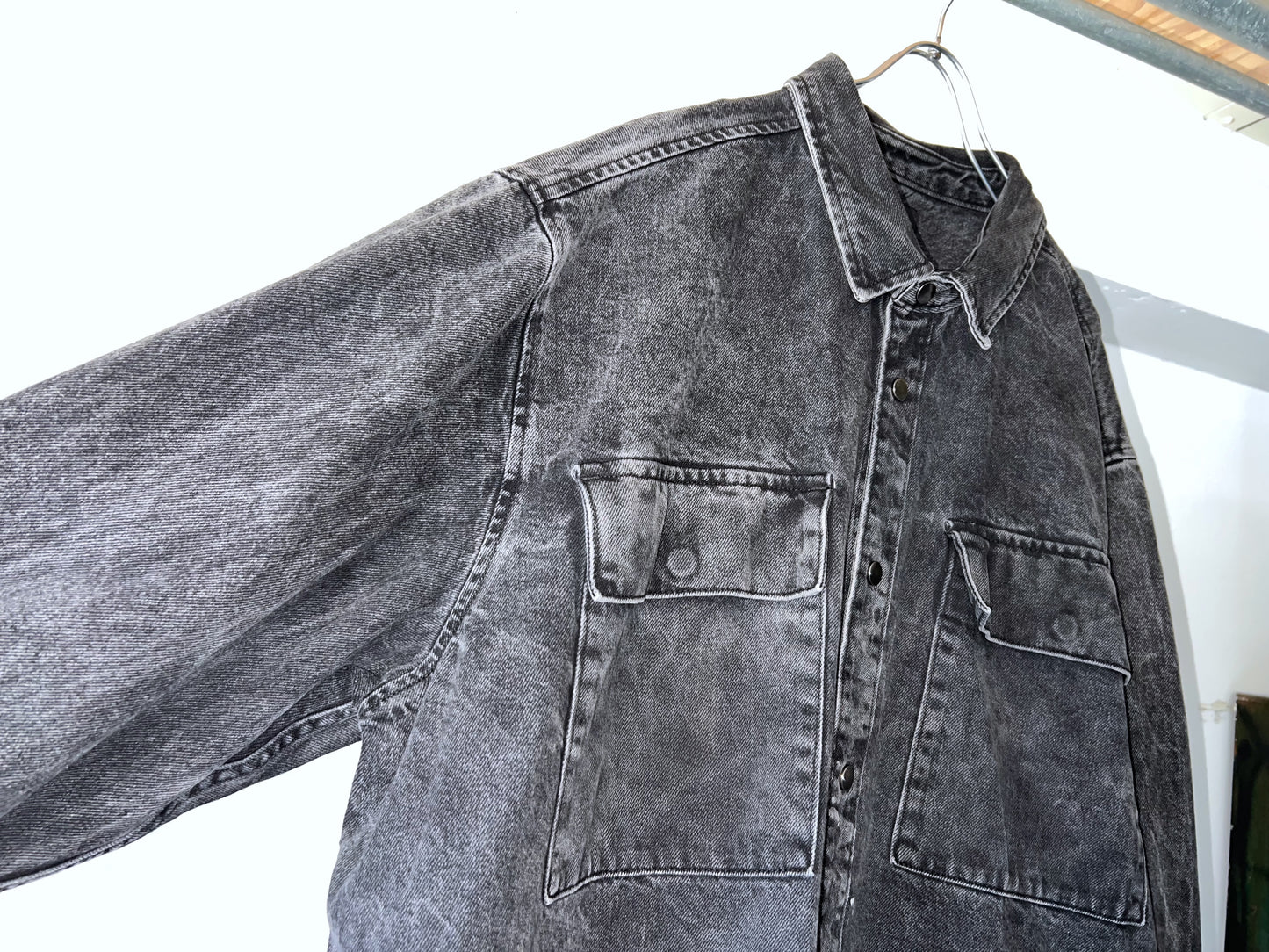 10s Loose Denim Outer Shirt