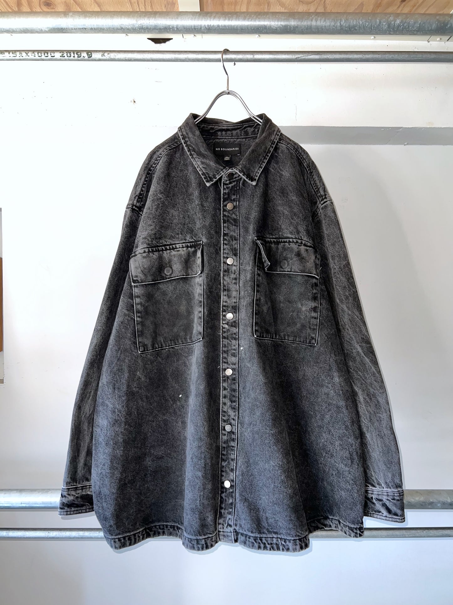 10s Loose Denim Outer Shirt