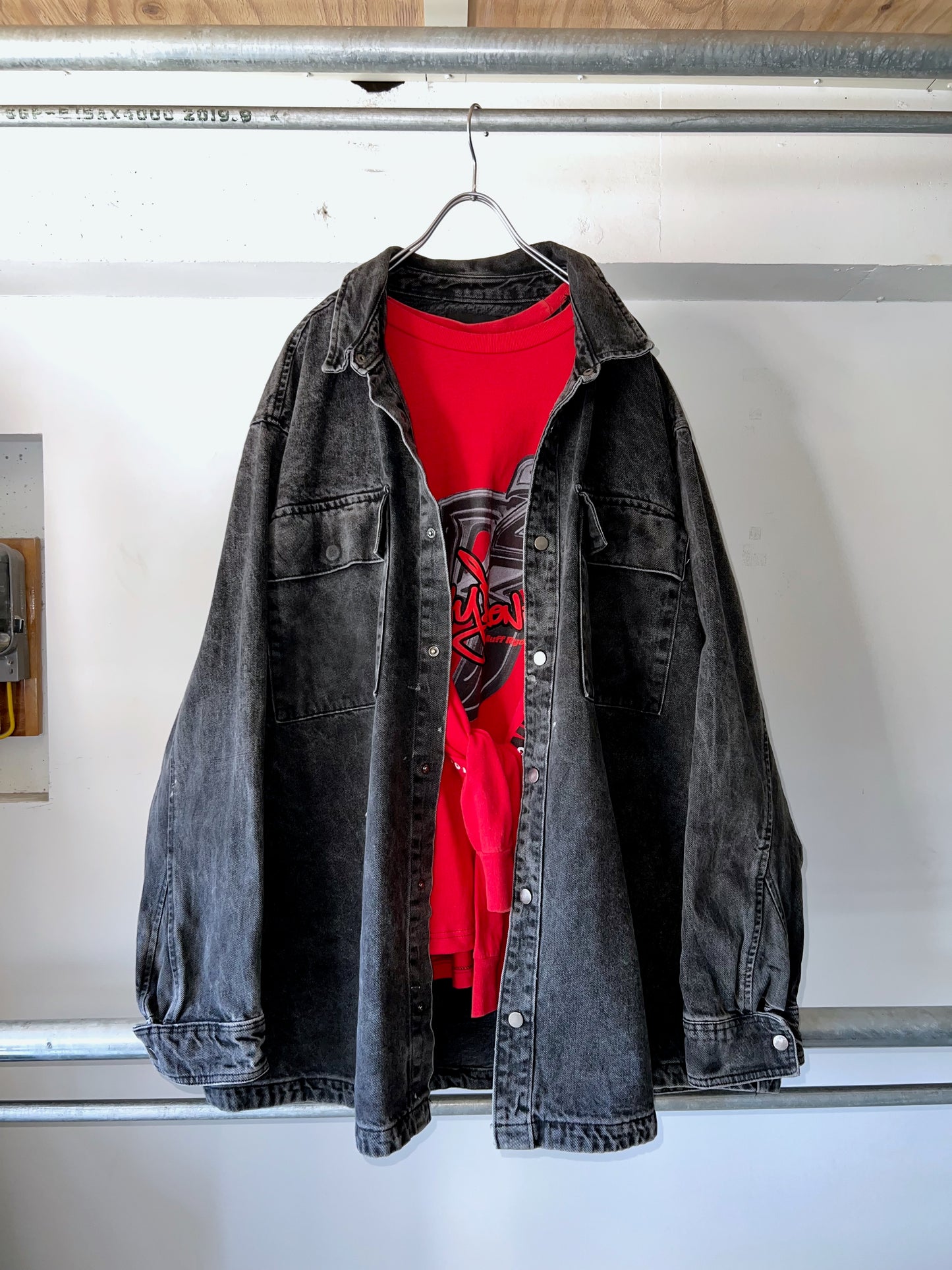 10s Loose Denim Outer Shirt