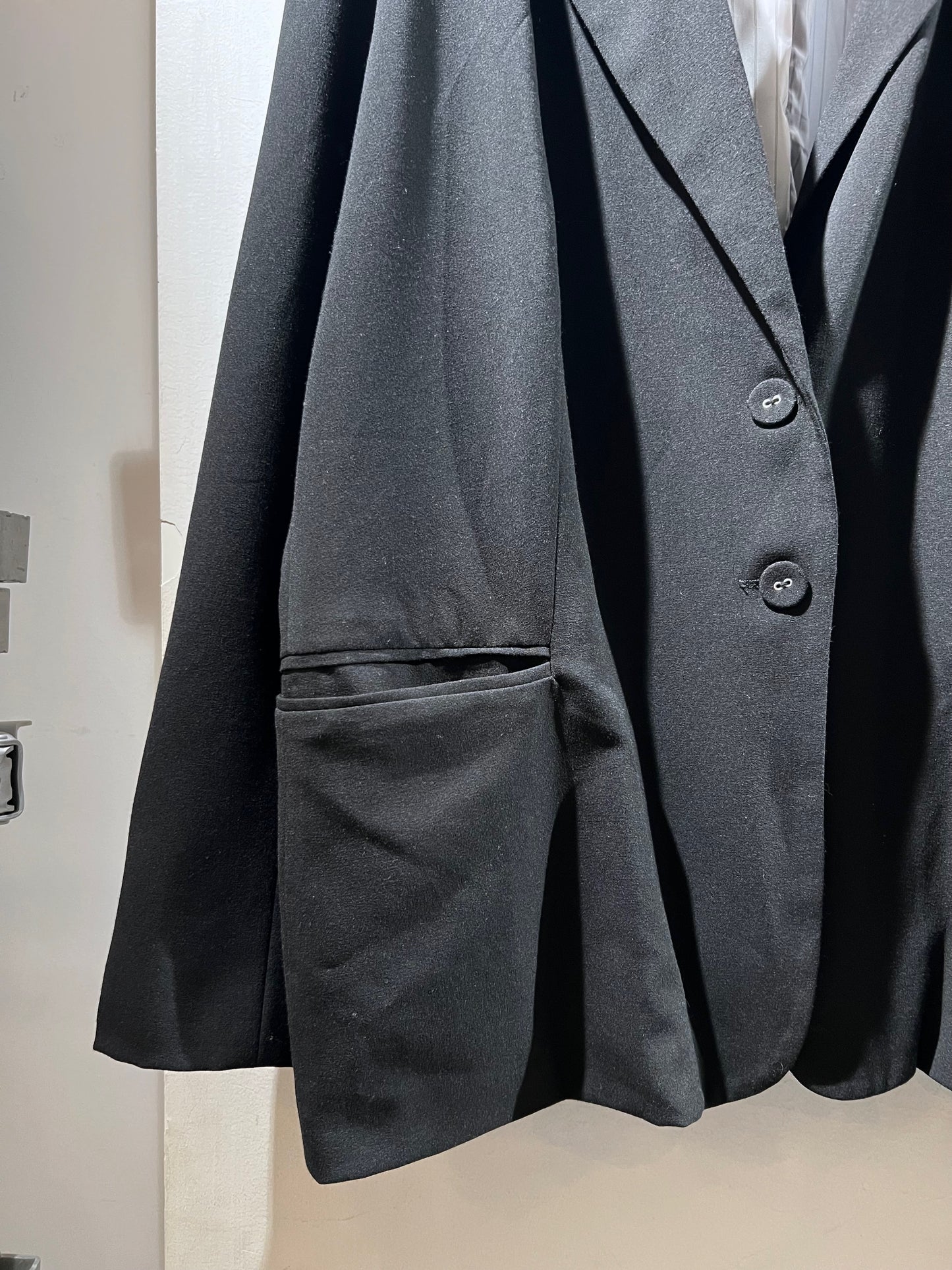 Black Loose Butter-Soft 2B Jacket