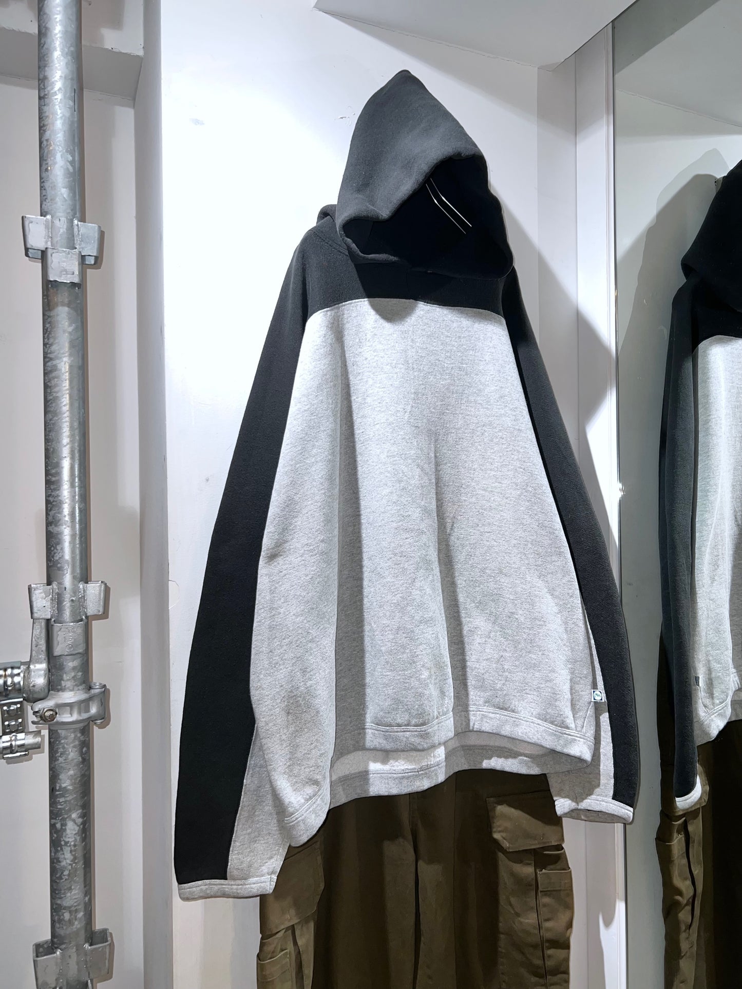 90's DISCUS ATHLETIC Bi-Color Hoodie