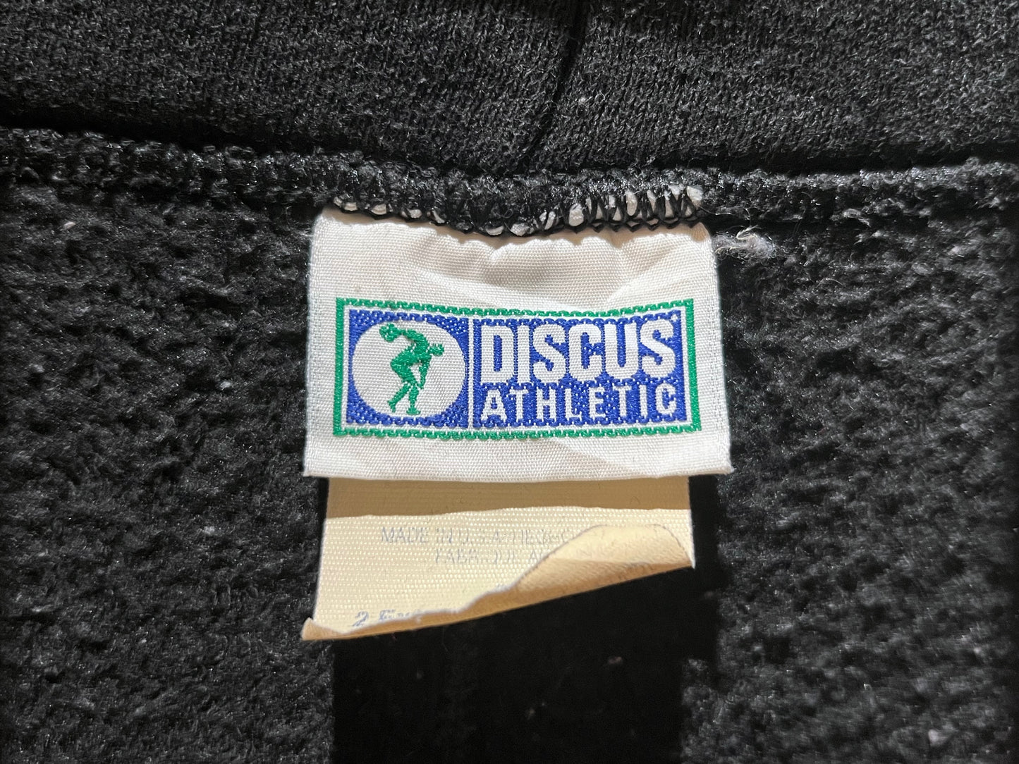 90's DISCUS ATHLETIC Bi-Color Hoodie