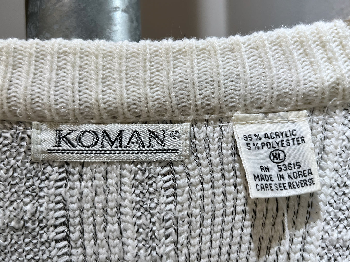 VIntage Koman Pattern Sweater